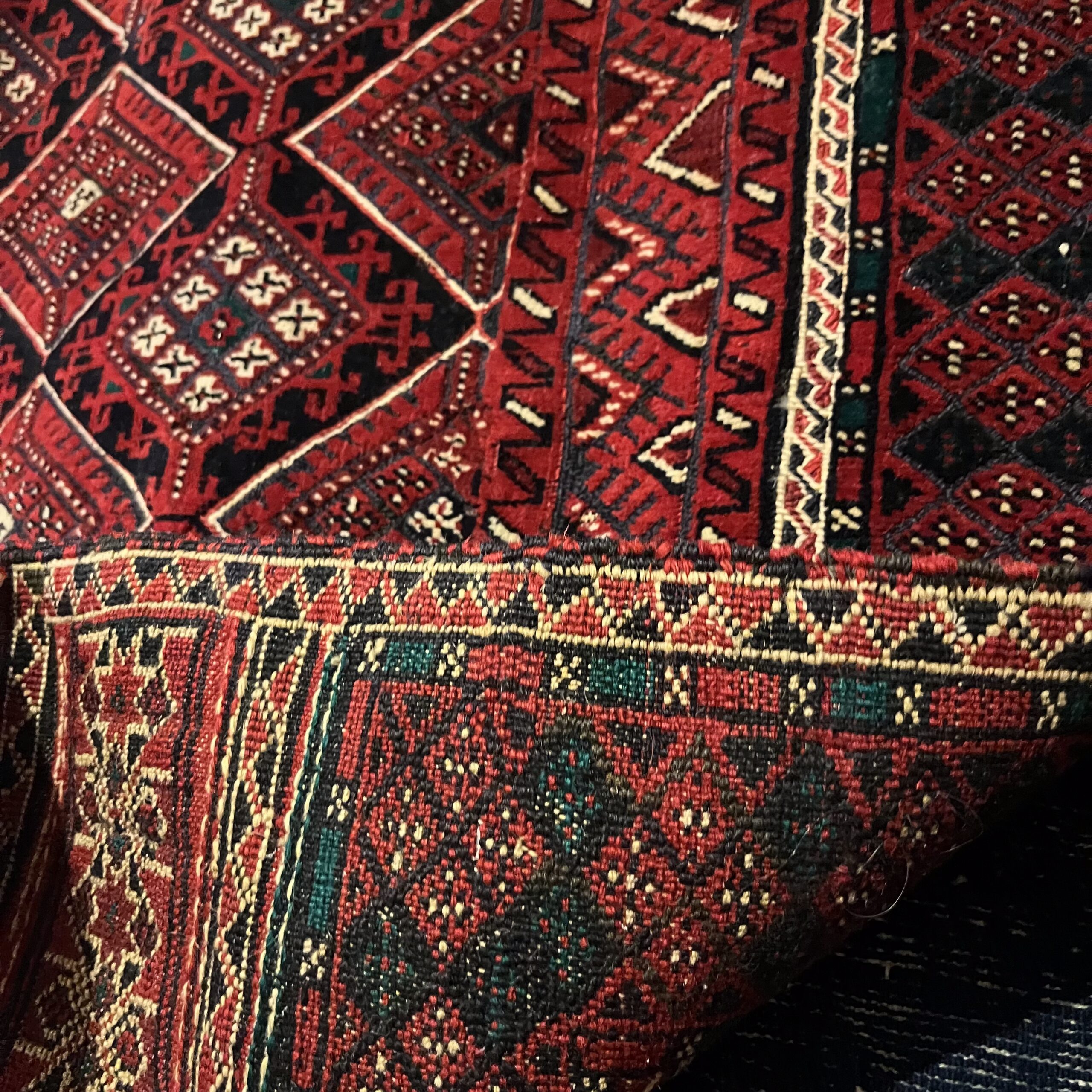 Square Persian Rug - 3'5x4'5 - Coast Consignment