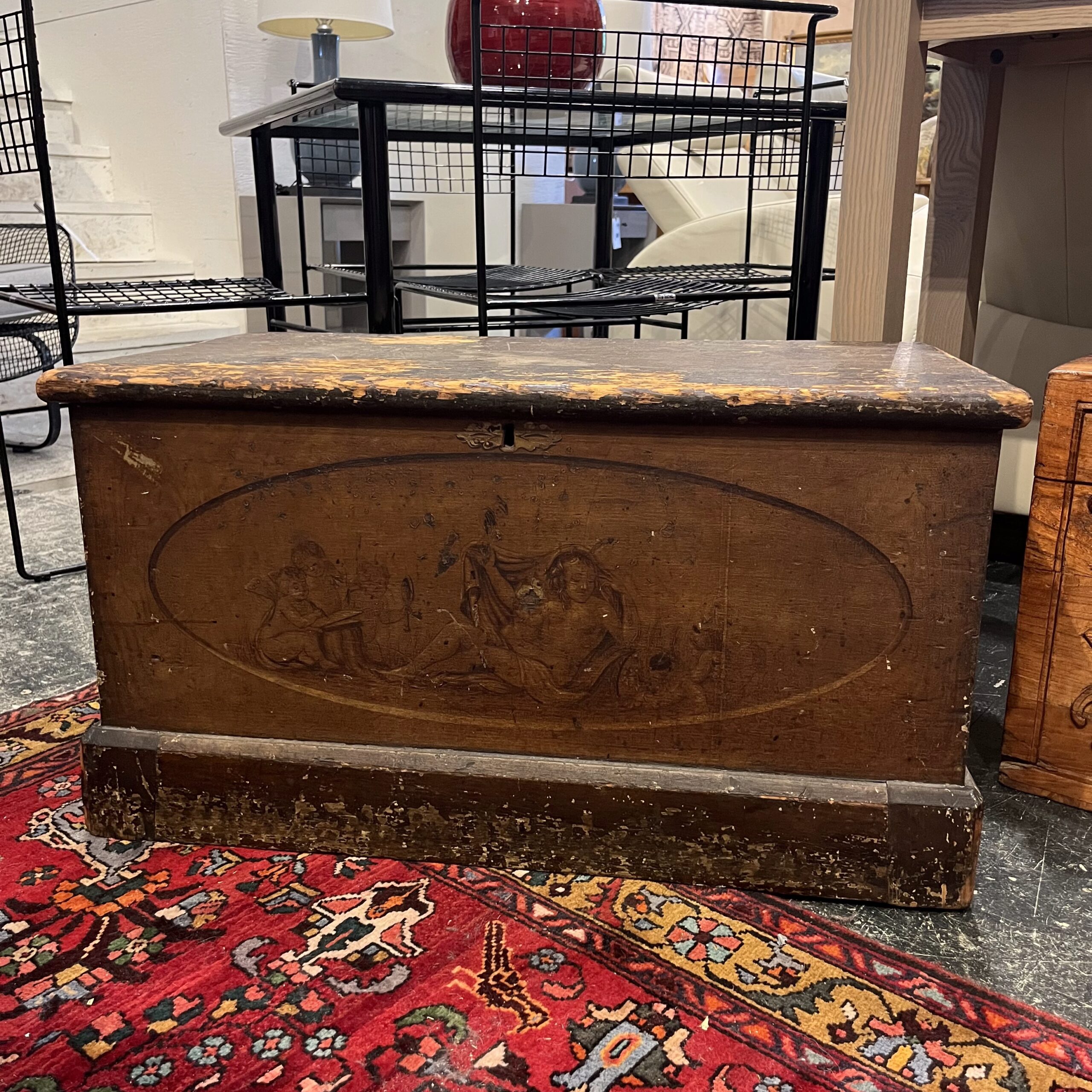 Antique Blanket Box - Coast Consignment