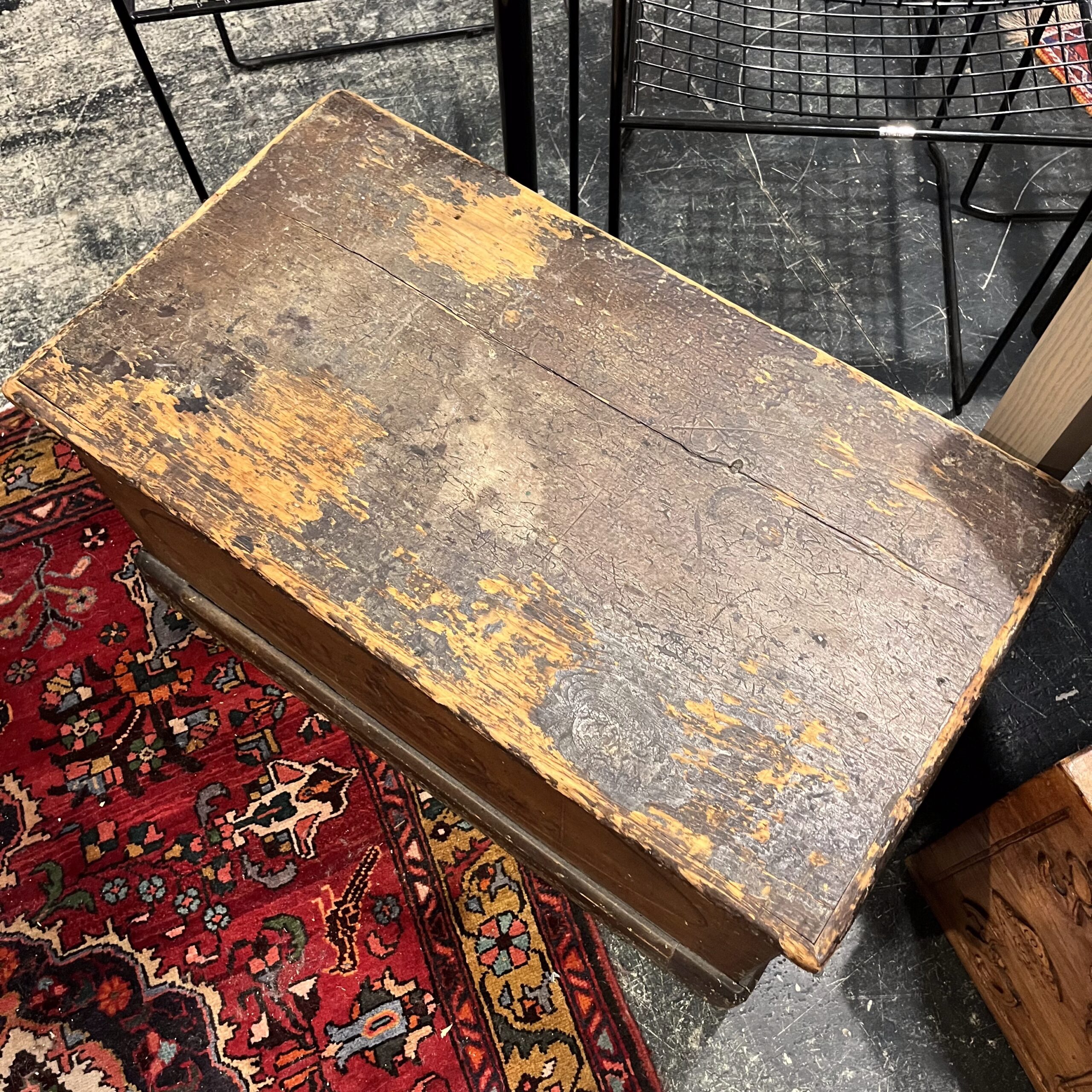 Antique Blanket Box - Coast Consignment