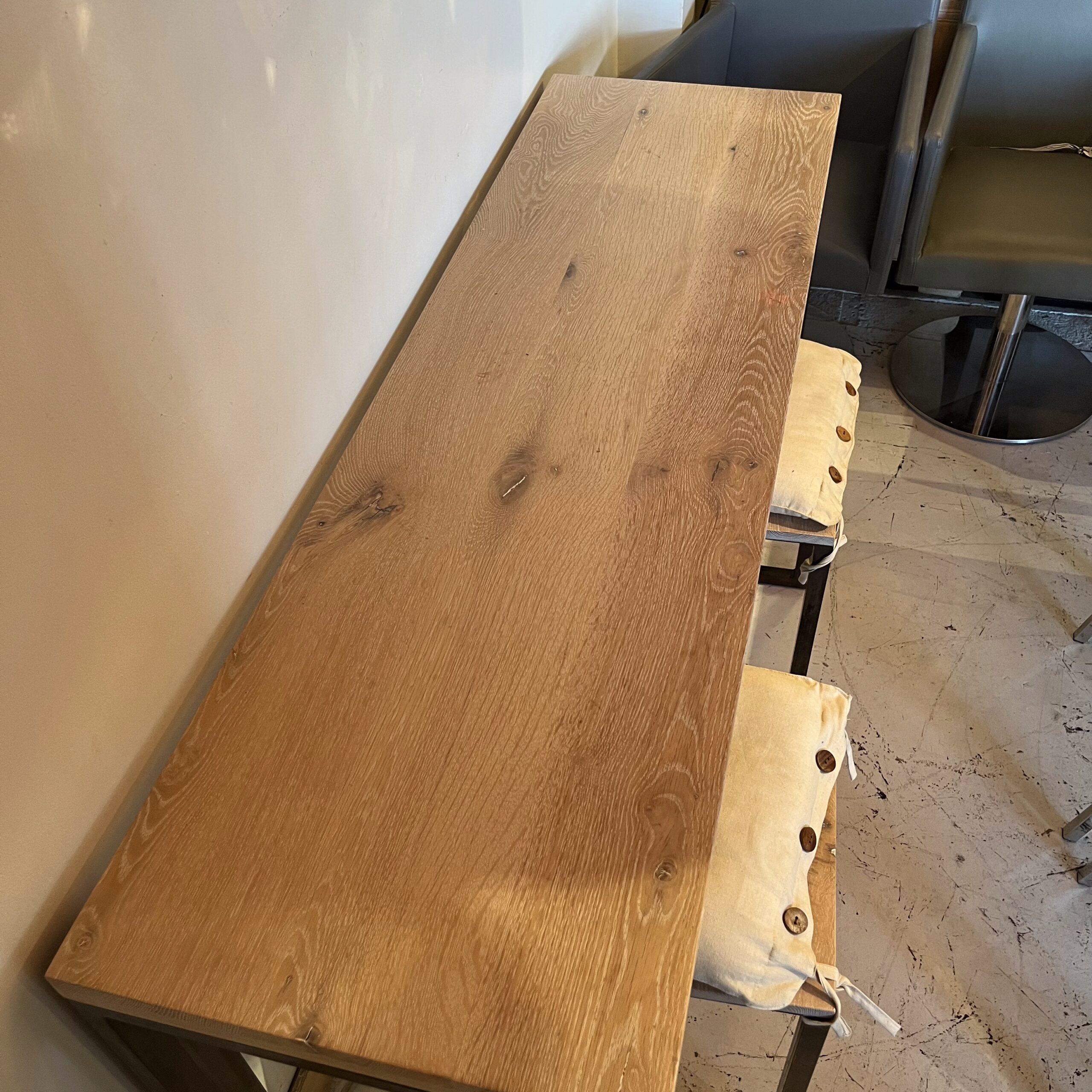 Union Wood Co. Console Table &amp; Matching Stools - Coast Consignment