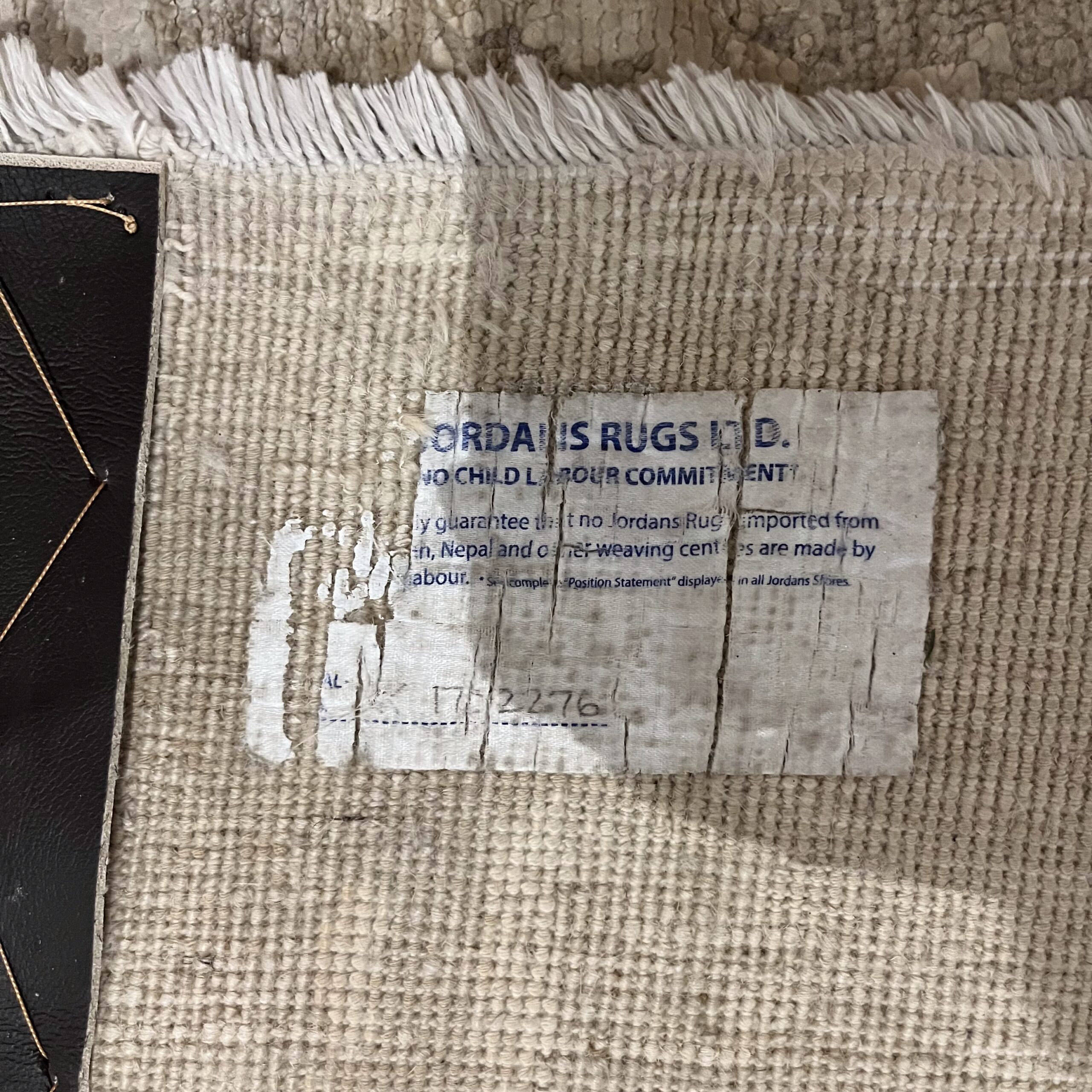 Contemporary Beige Wool Rug - 6'x9' - Coast Consignment