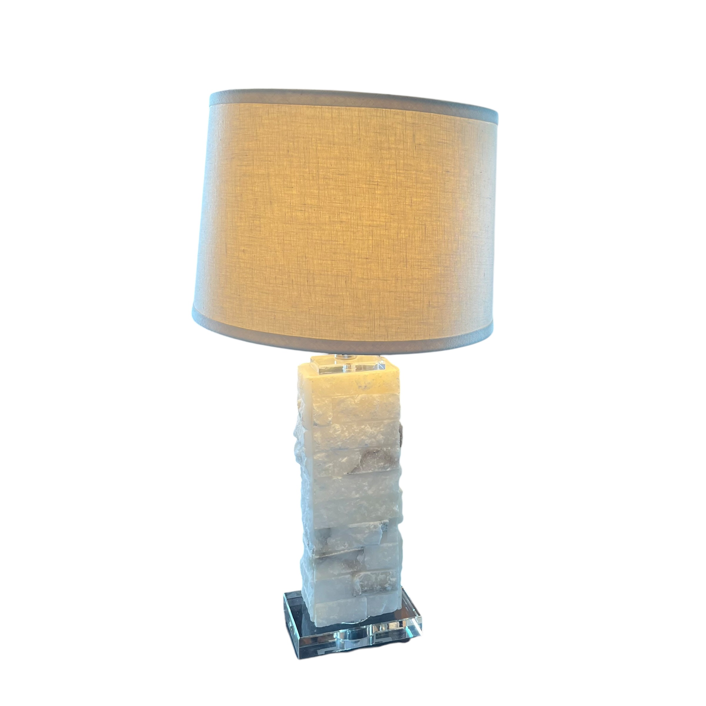 RH Stone Table Lamp - Coast Consignment - image 1