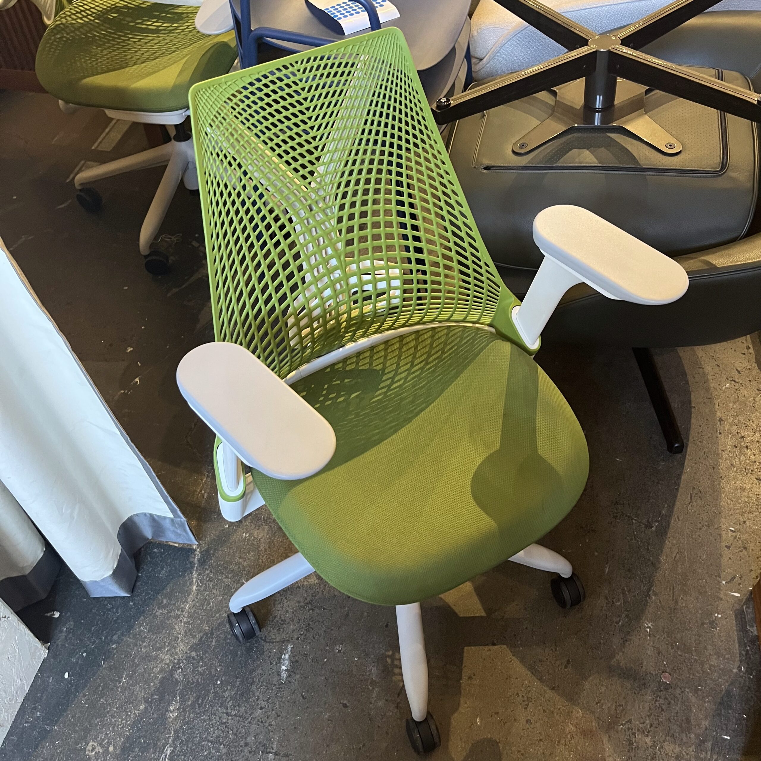 Herman Miller 'Sayl' Office Chair in Green Apple - Coast Consignment