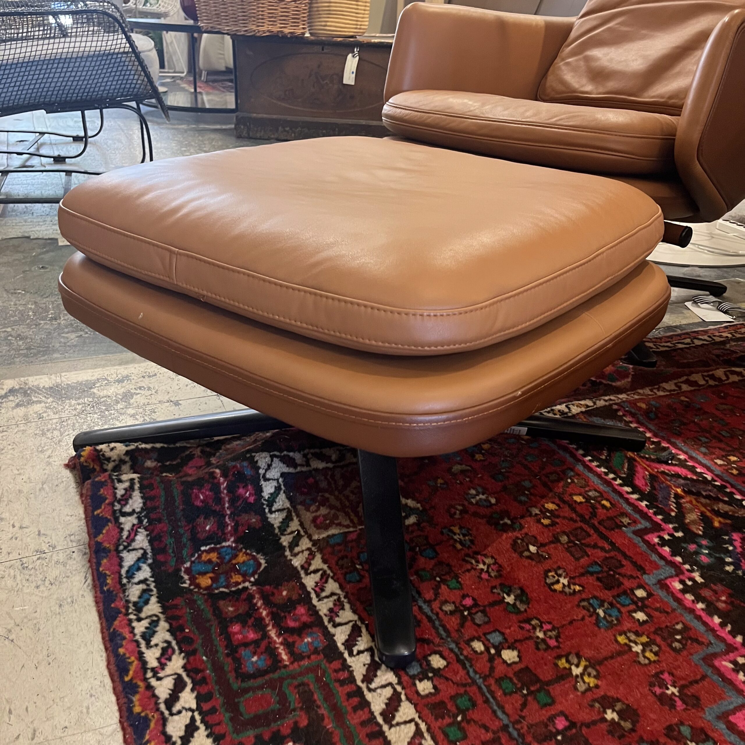 Vitra 'Grand Relax' Armchair &amp; Ottoman - Coast Consignment
