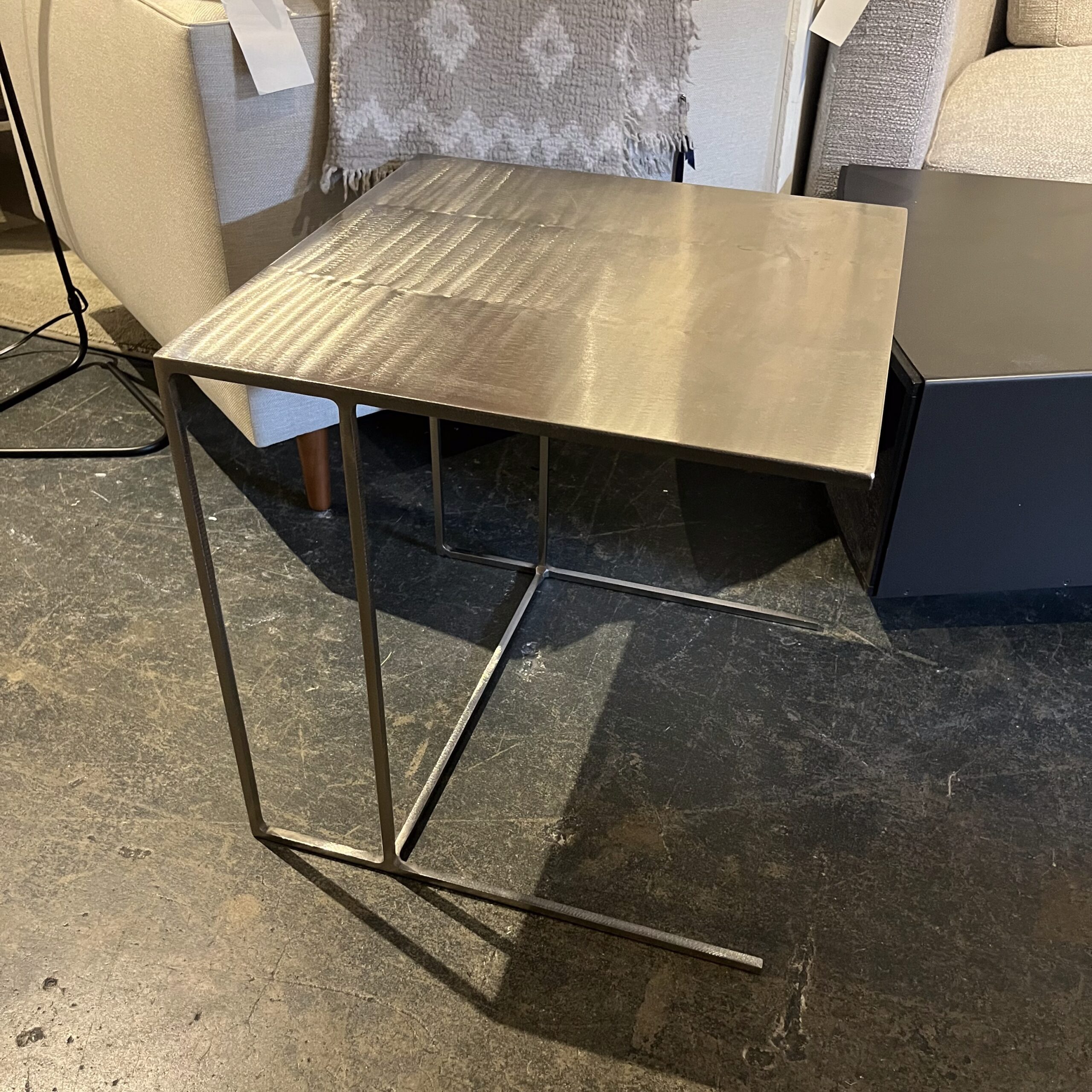 Minotti 'Leger' Side Table - Coast Consignment