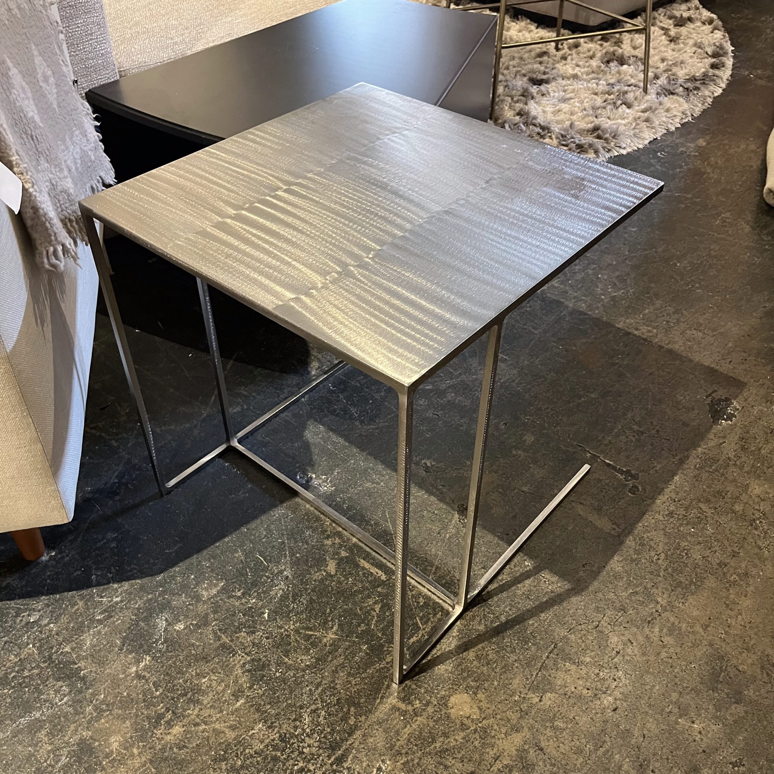 Minotti 'Leger' Side Table - Coast Consignment