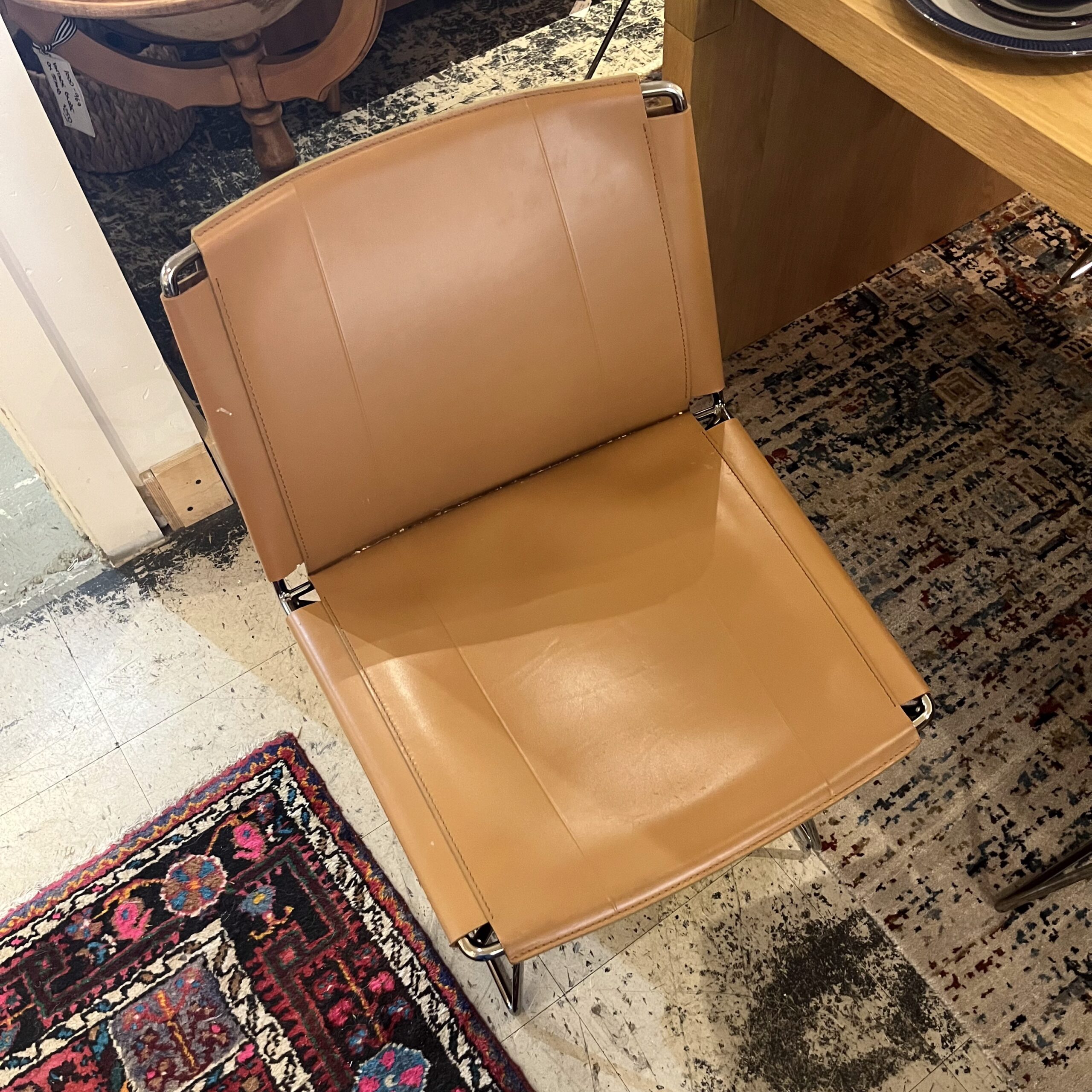 Set of 6 MDF Italia 'Neil' Leather Dining Chairs