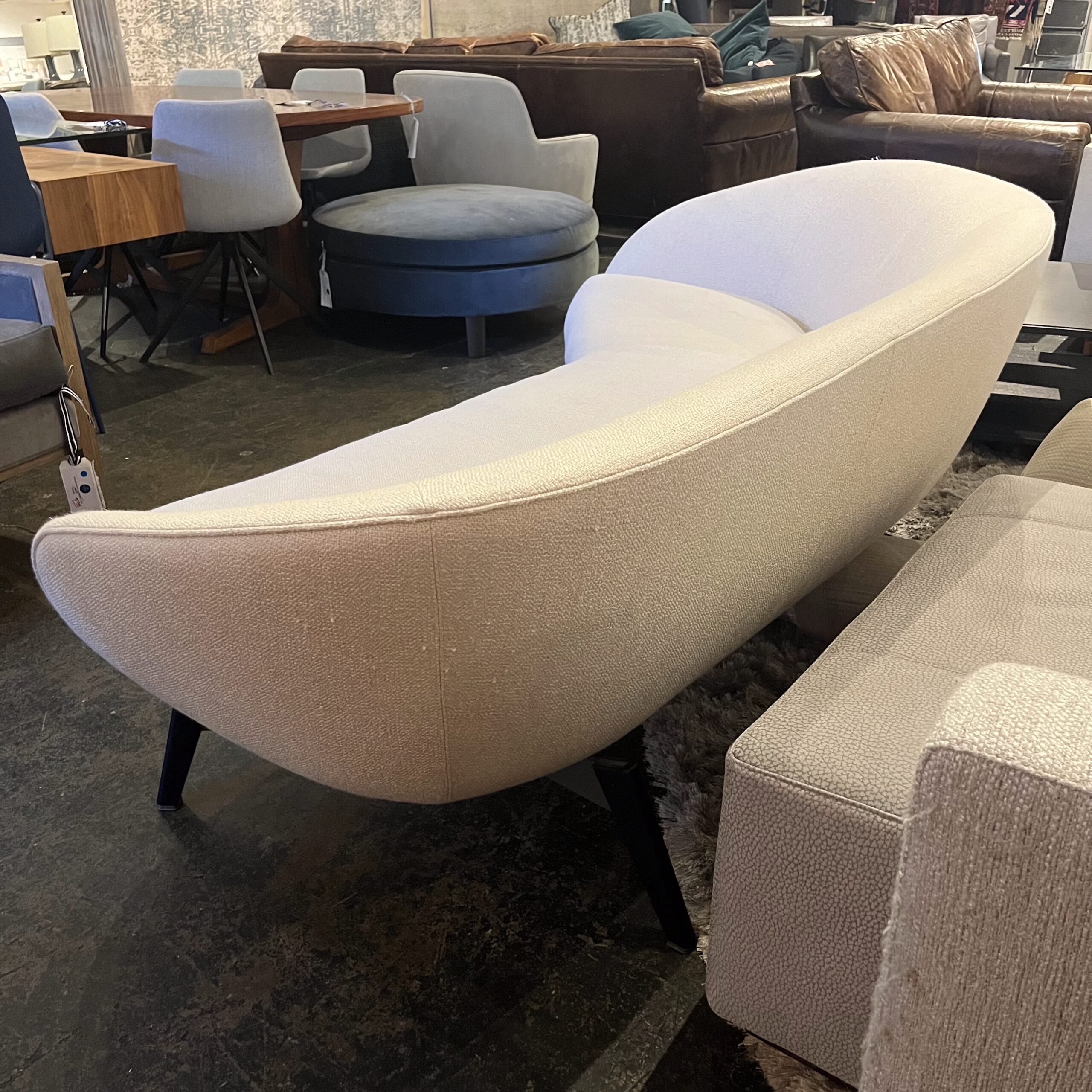 Minotti 'Russel' Curved Sofa - Coast Consignment