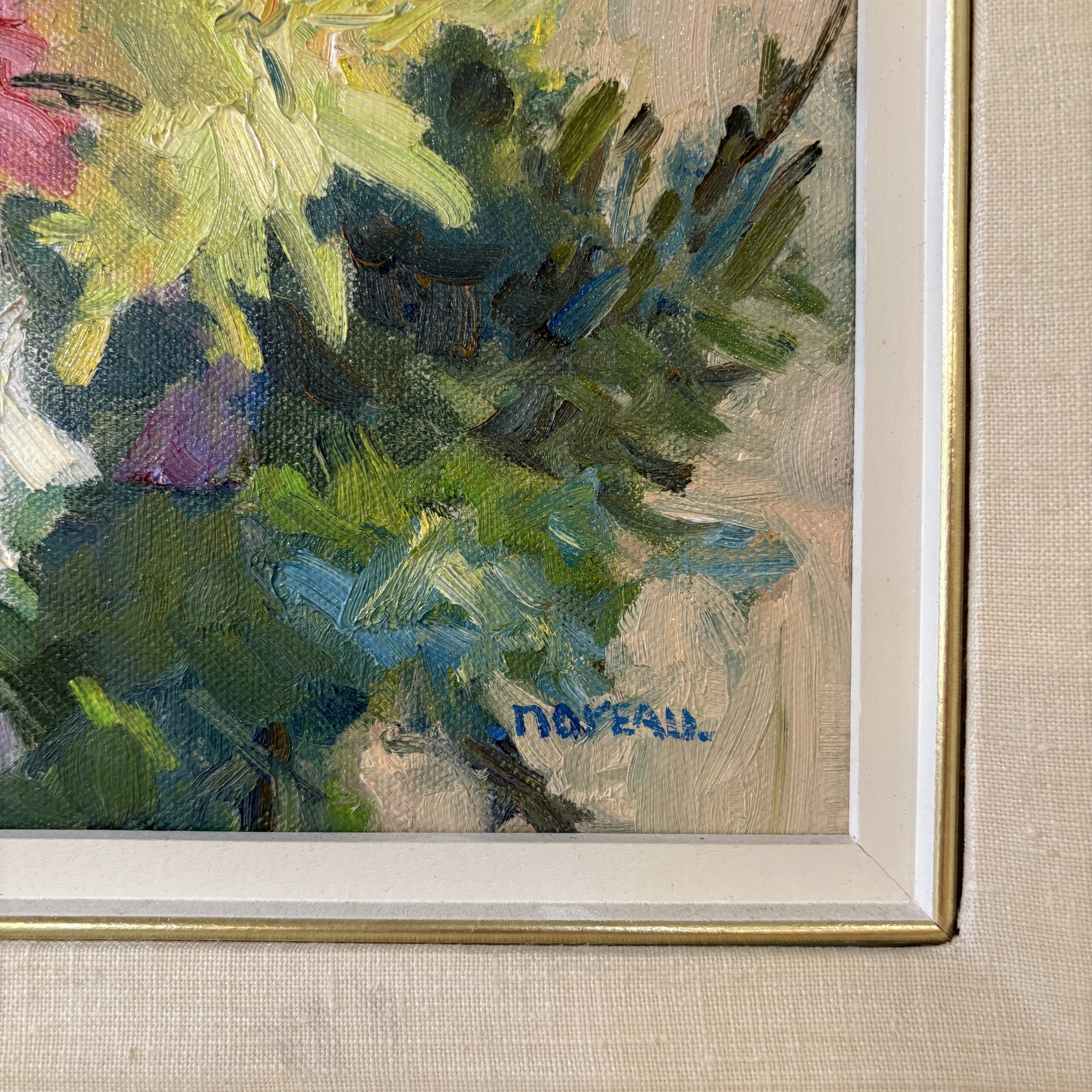Francine Noreau (1941-2020) "Flower Garden" Original