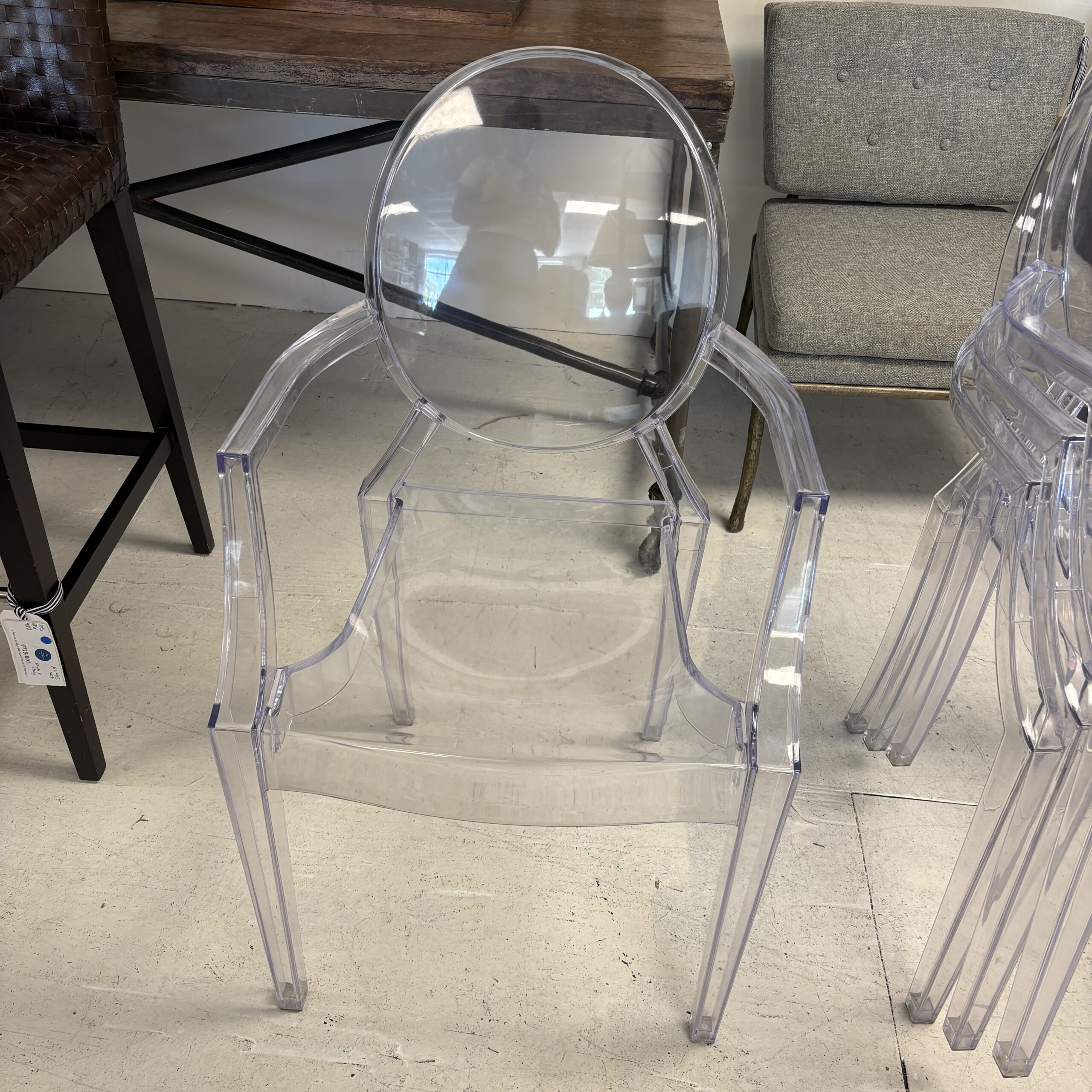 Set of 4 Ghost Chairs - Coast Consignment