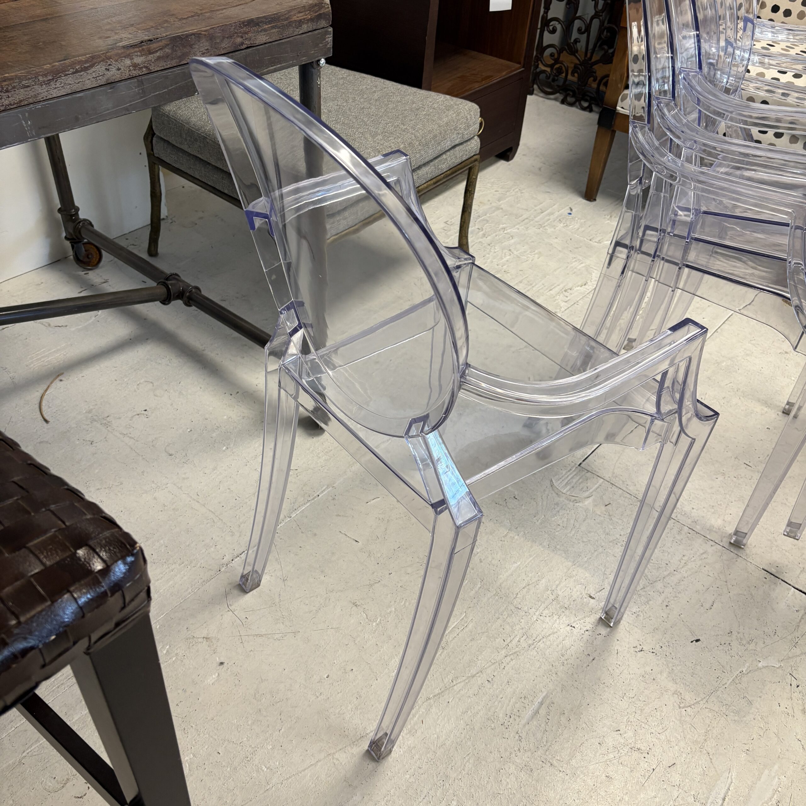 Set of 4 Ghost Chairs - Coast Consignment