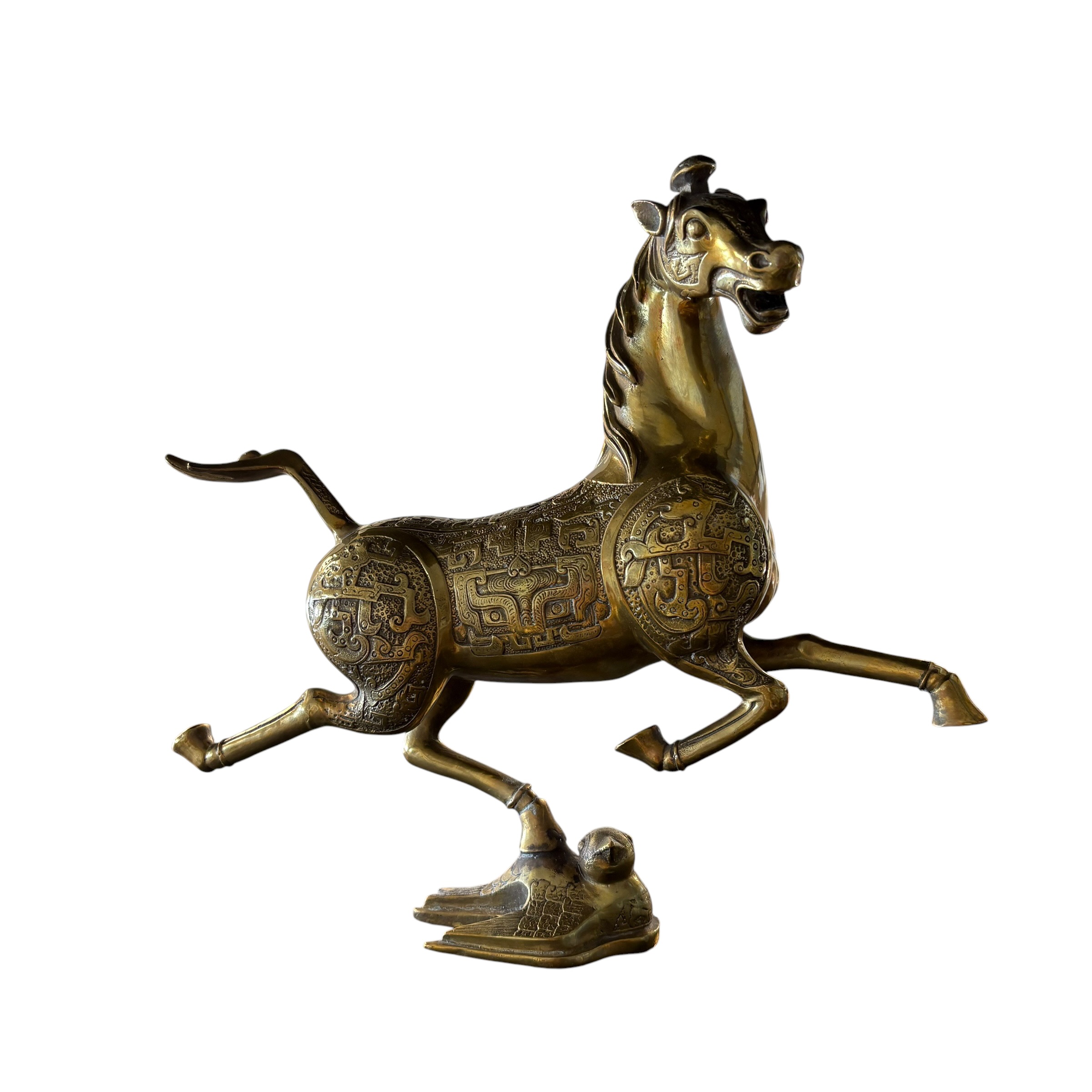 Pair of Vintage Galloping Horses - Coast Consignment - image 1