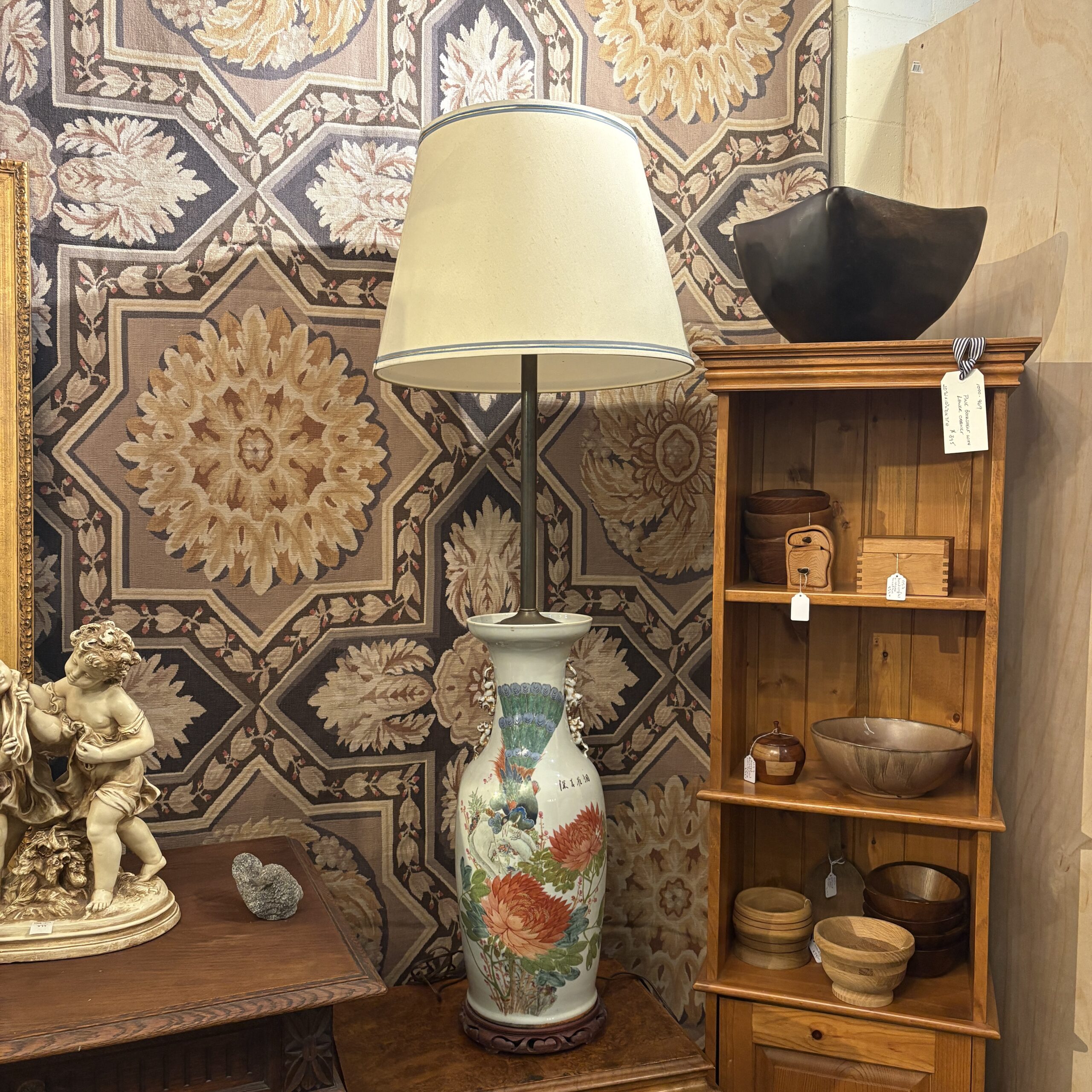 Tall Vase Floor Lamp - Coast Consignment