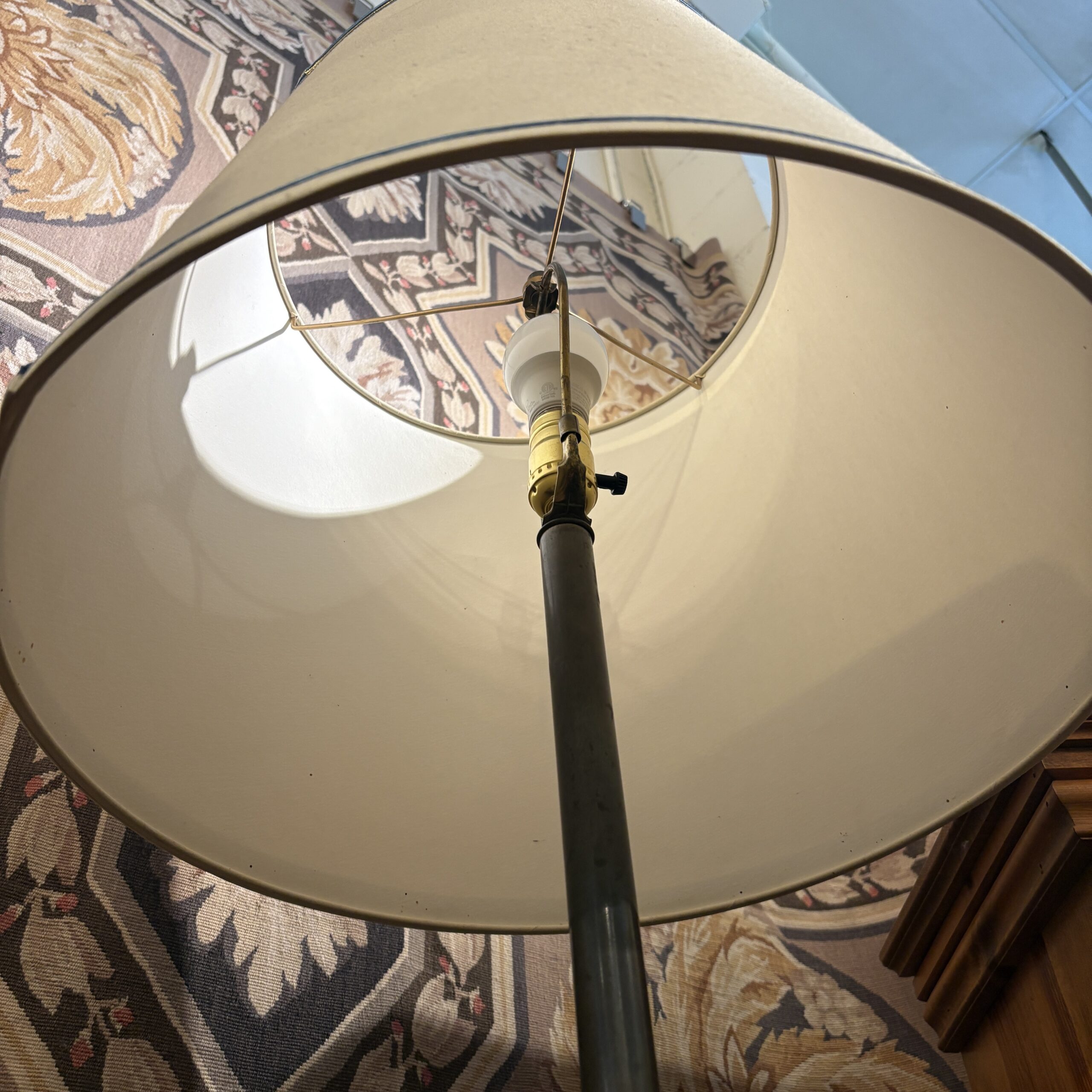 Tall Vase Floor Lamp - Coast Consignment