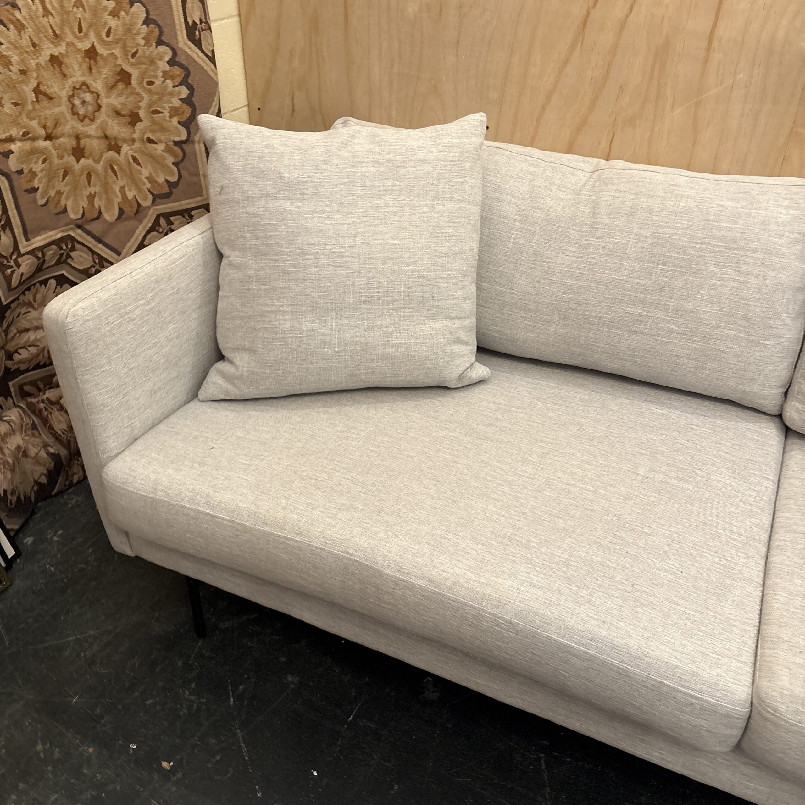 LH 'Gemma' Gray 3-Seater Sofa - Coast Consignment