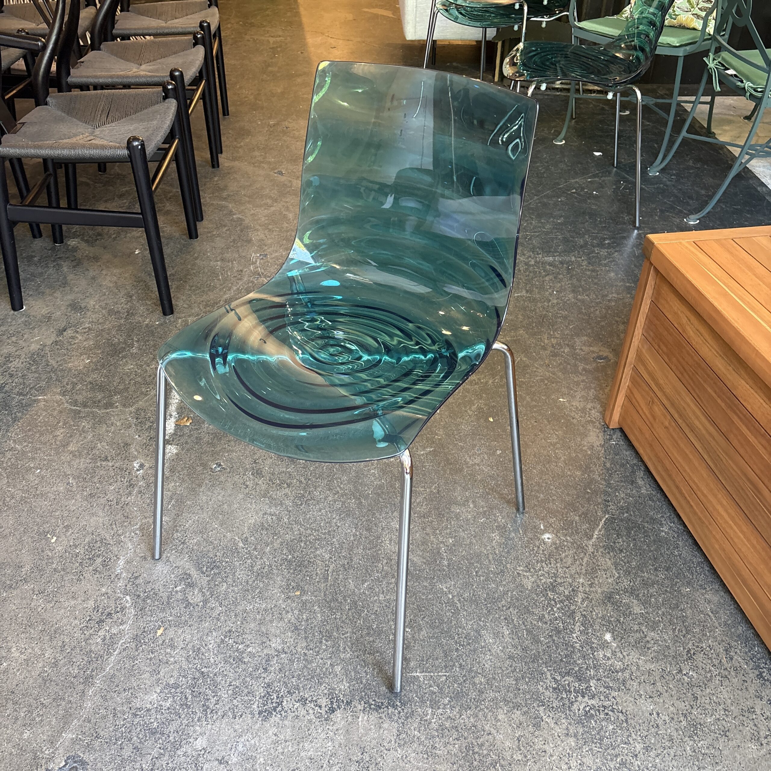Set of 4 Calligaris 'L'eau' Chairs - Coast Consignment