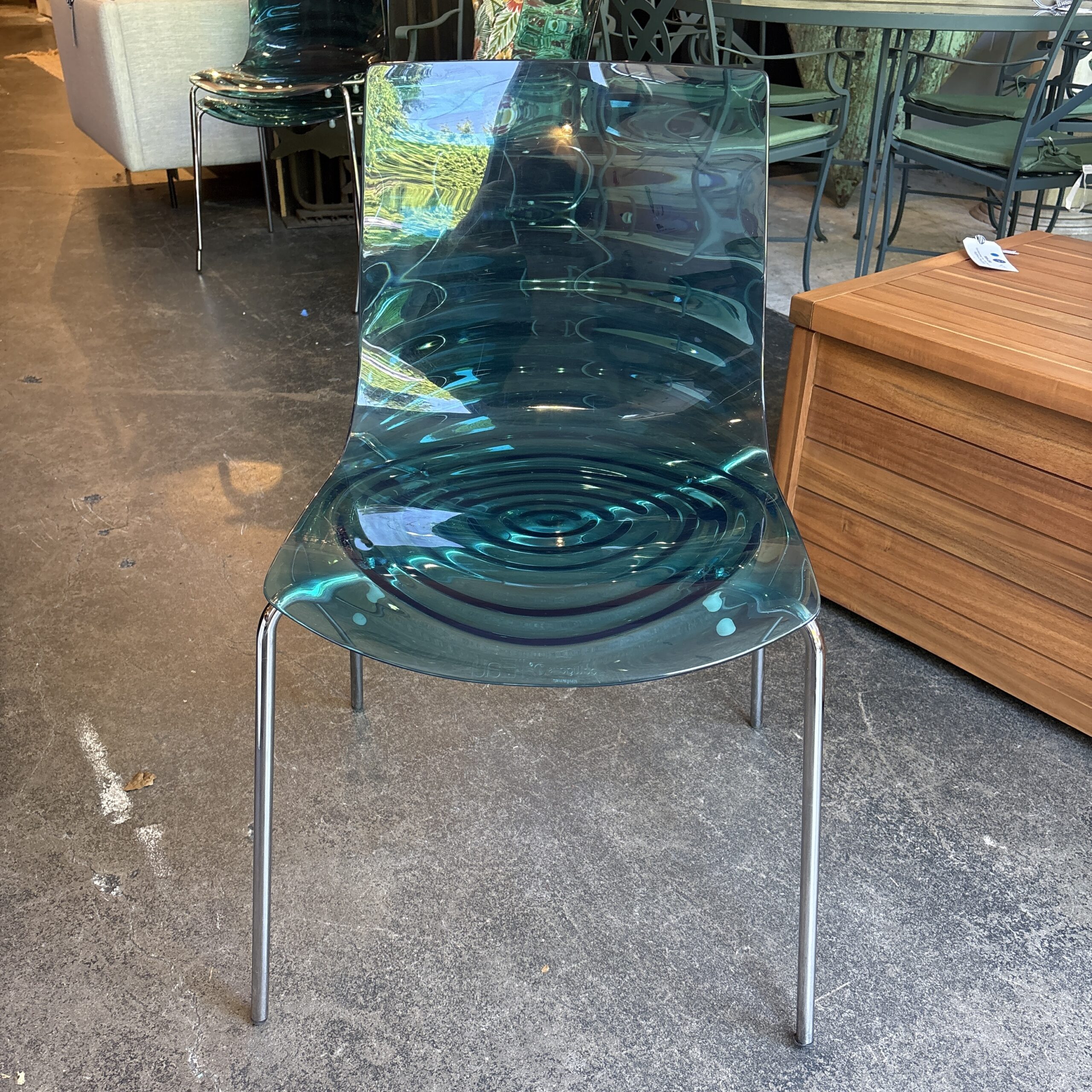 Set of 4 Calligaris 'L'eau' Chairs - Coast Consignment