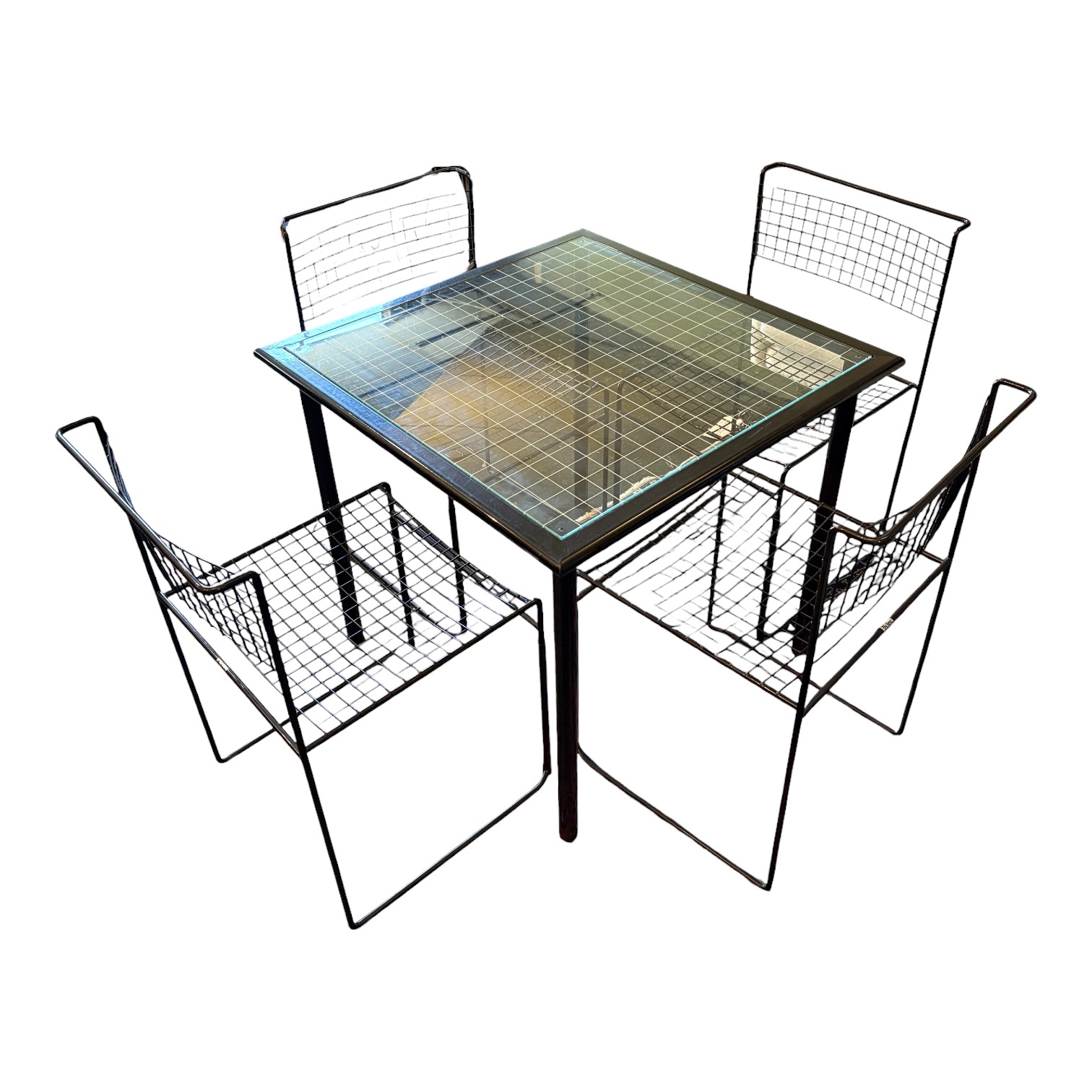 Giandomenico Belotti &amp; FlyLine Set of 5 Chairs &amp; Table - Coast Consignment - image 1