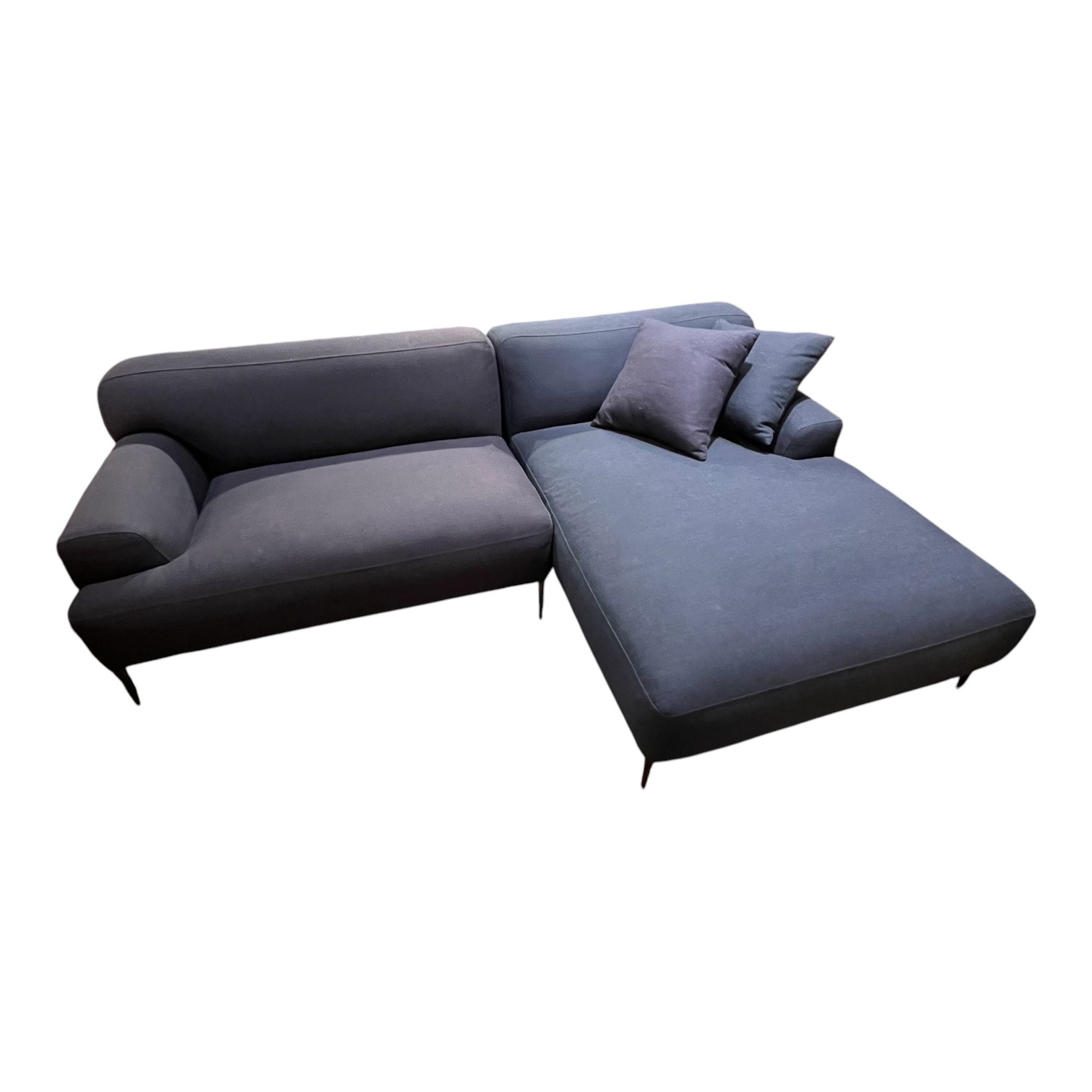 Aurora Blue Sectional - Coast Consignment - image 1