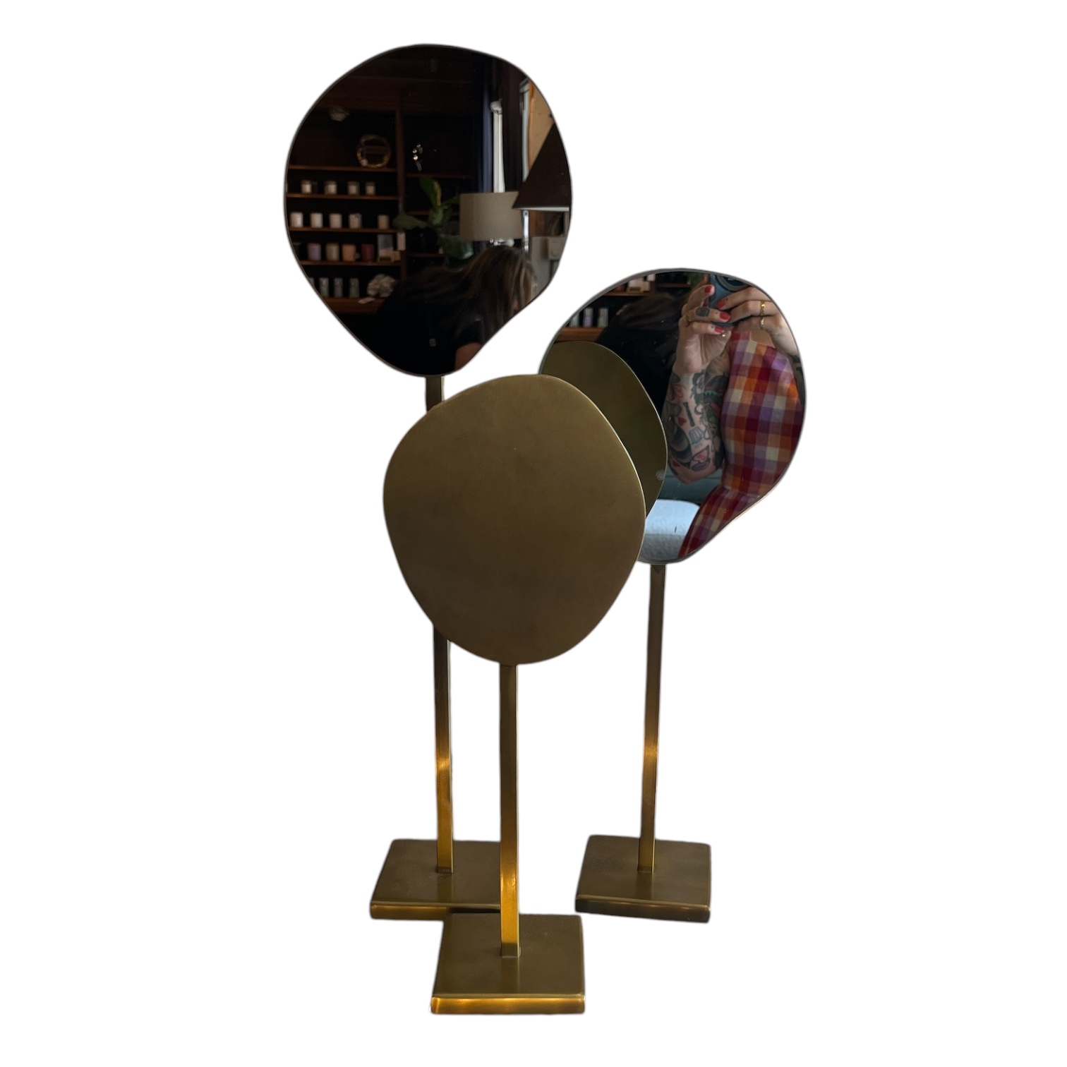 Set of 3 Pedestal Statues - Coast Consignment