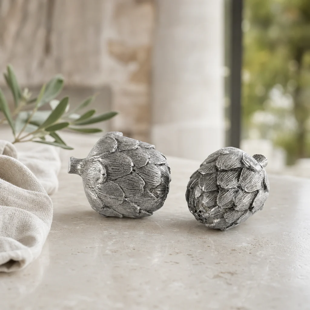 Vagabond House Artichoke Salt &amp; Pepper Set - Coast Consignment