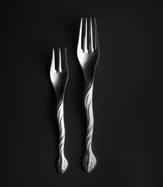 Georg Jensen for Arje Griegst Sterling 'Spira' Flatware Set for 8+ - Coast Consignment