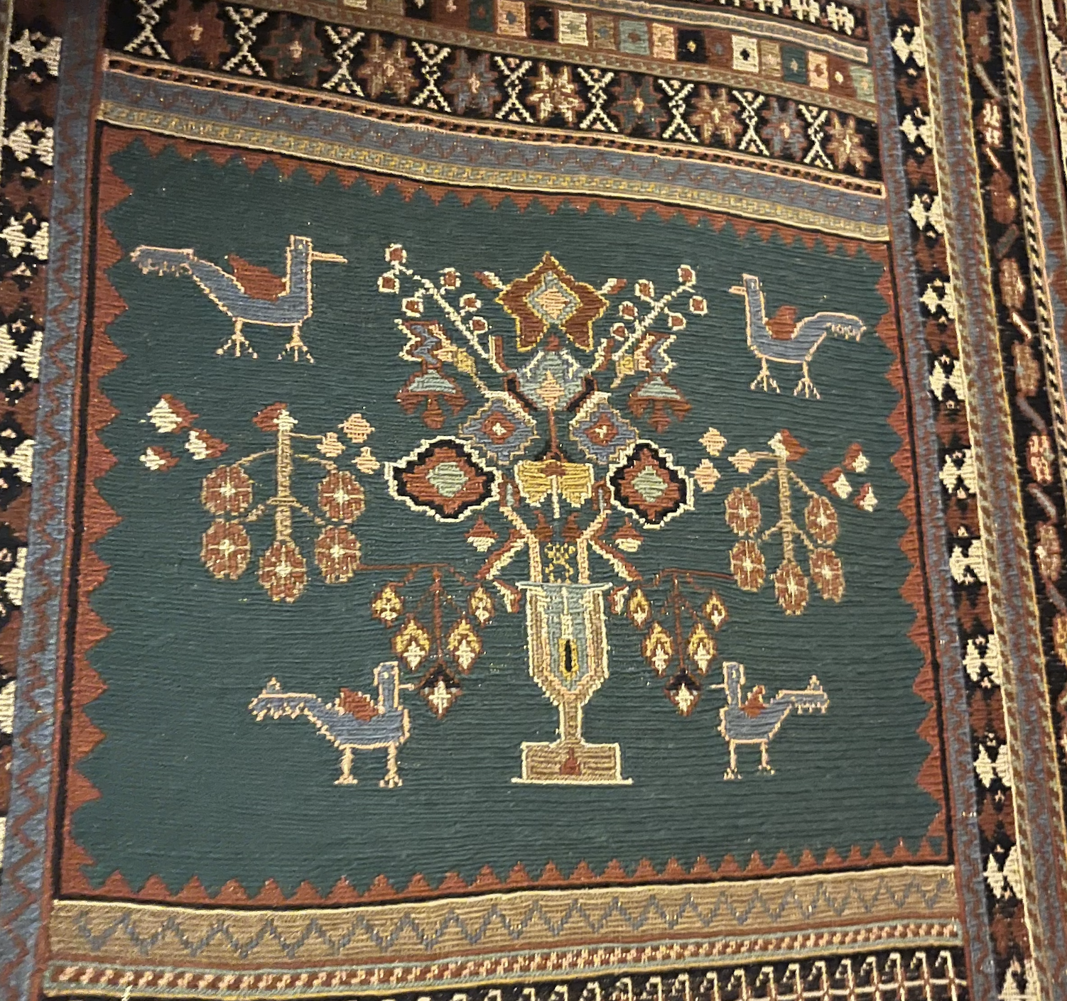Traditional Style Woven Rug - 2'9x9'4 - Coast Consignment