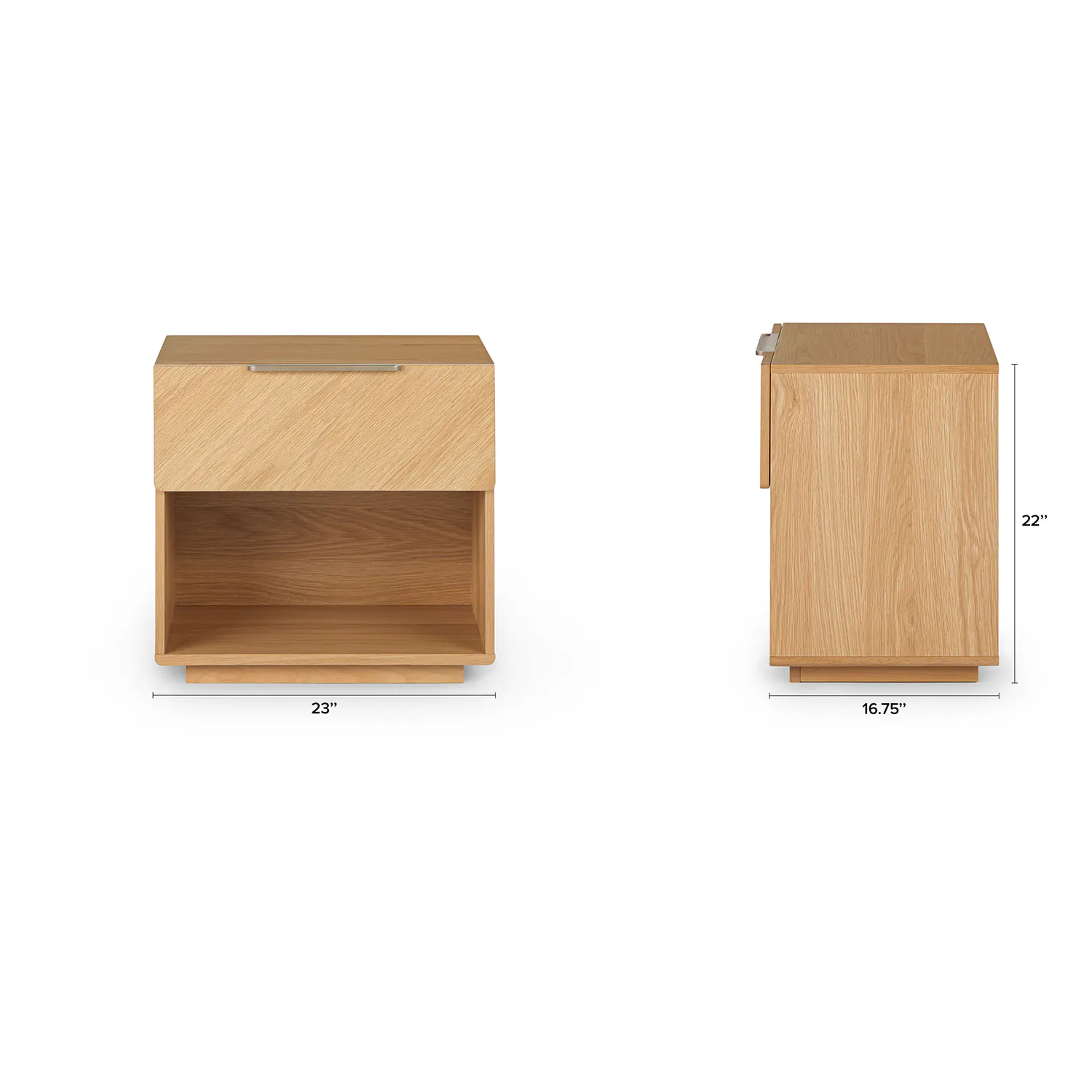 Oak 1-Drawer Nightstand - Coast Consignment
