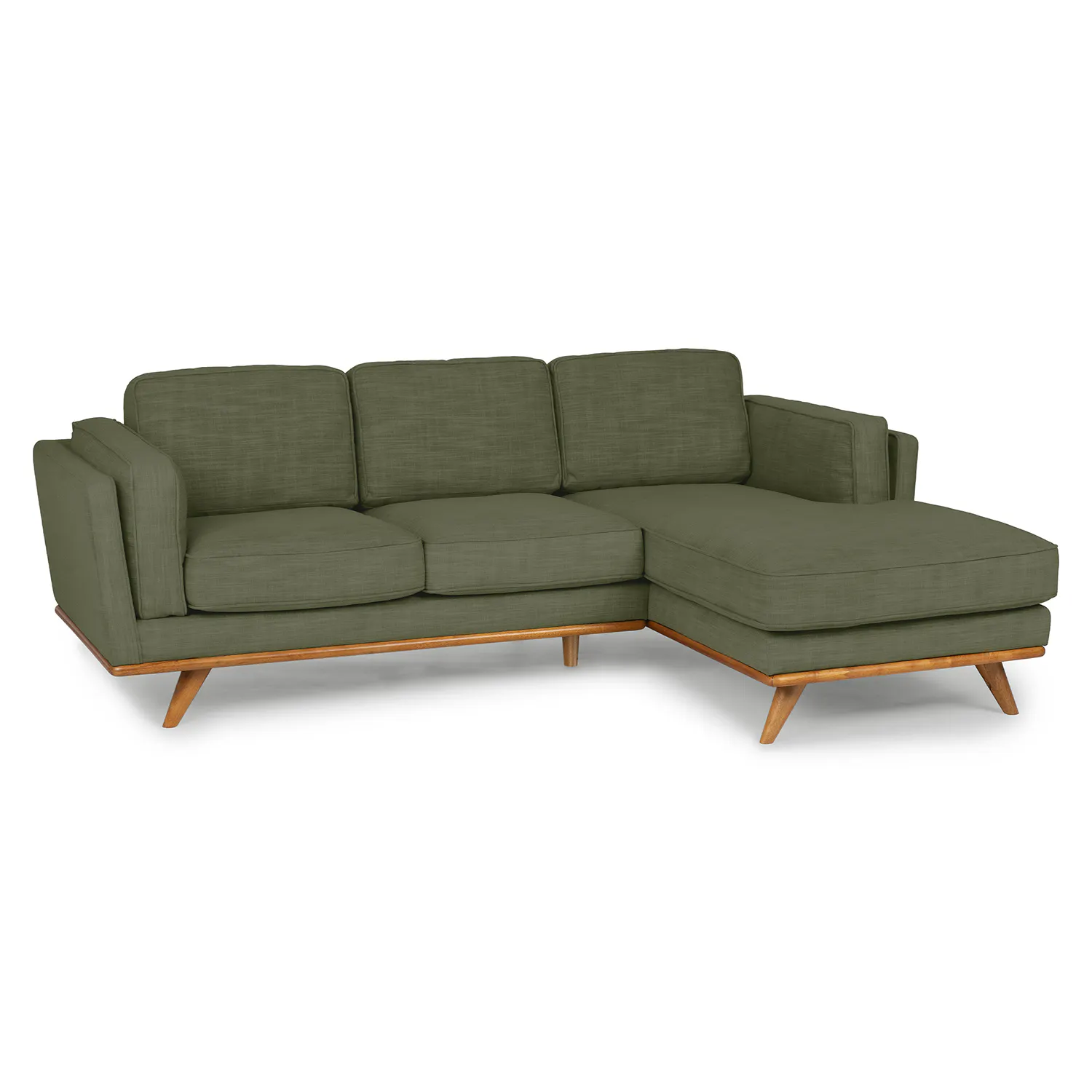 Olio Green 93" Right Sectional - Coast Consignment