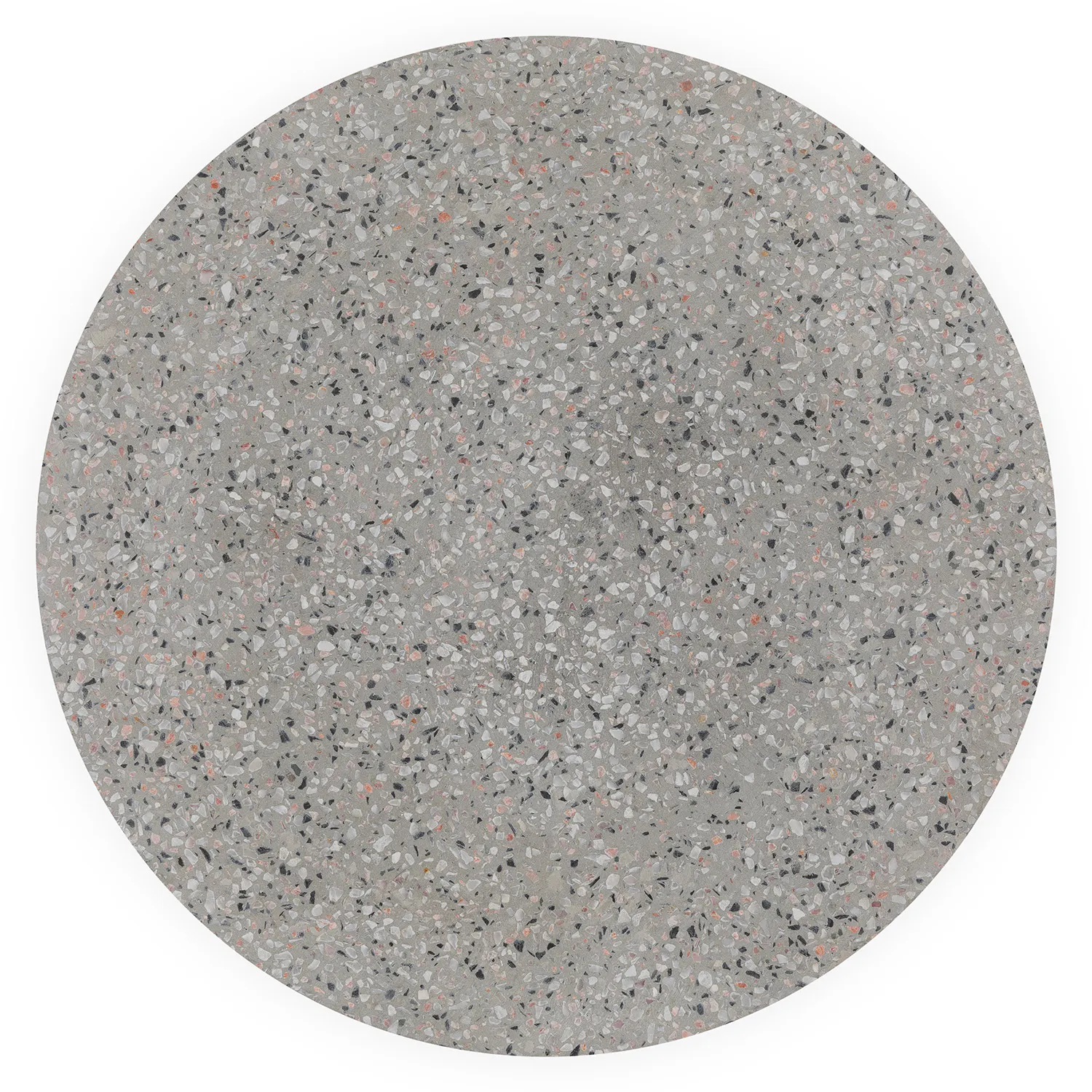 Grey Terrazzo Stool/Table - Coast Consignment