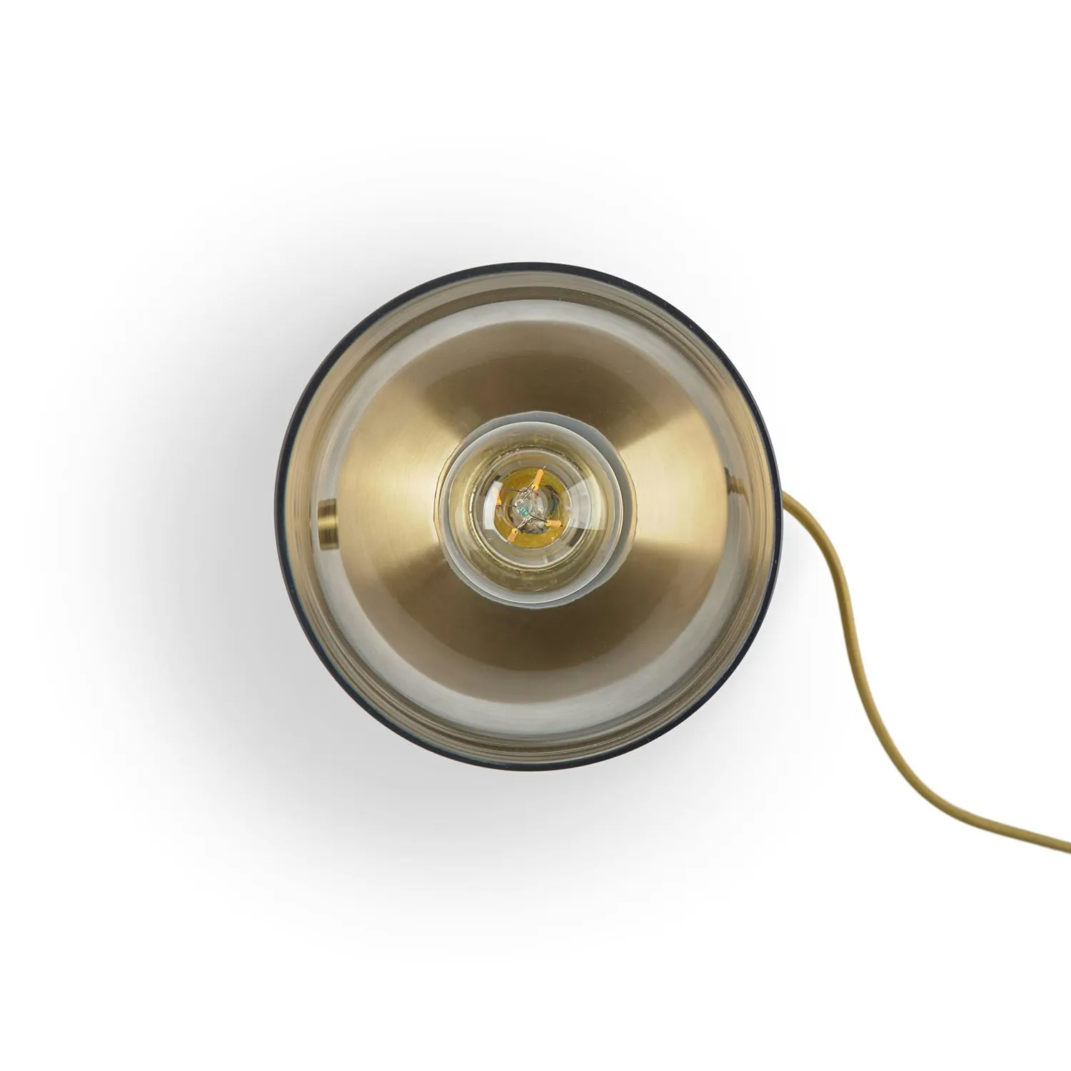 Small Brass Table Lamp - Coast Consignment