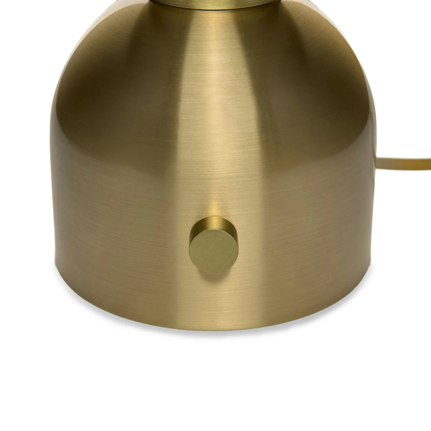 Small Brass Table Lamp - Coast Consignment