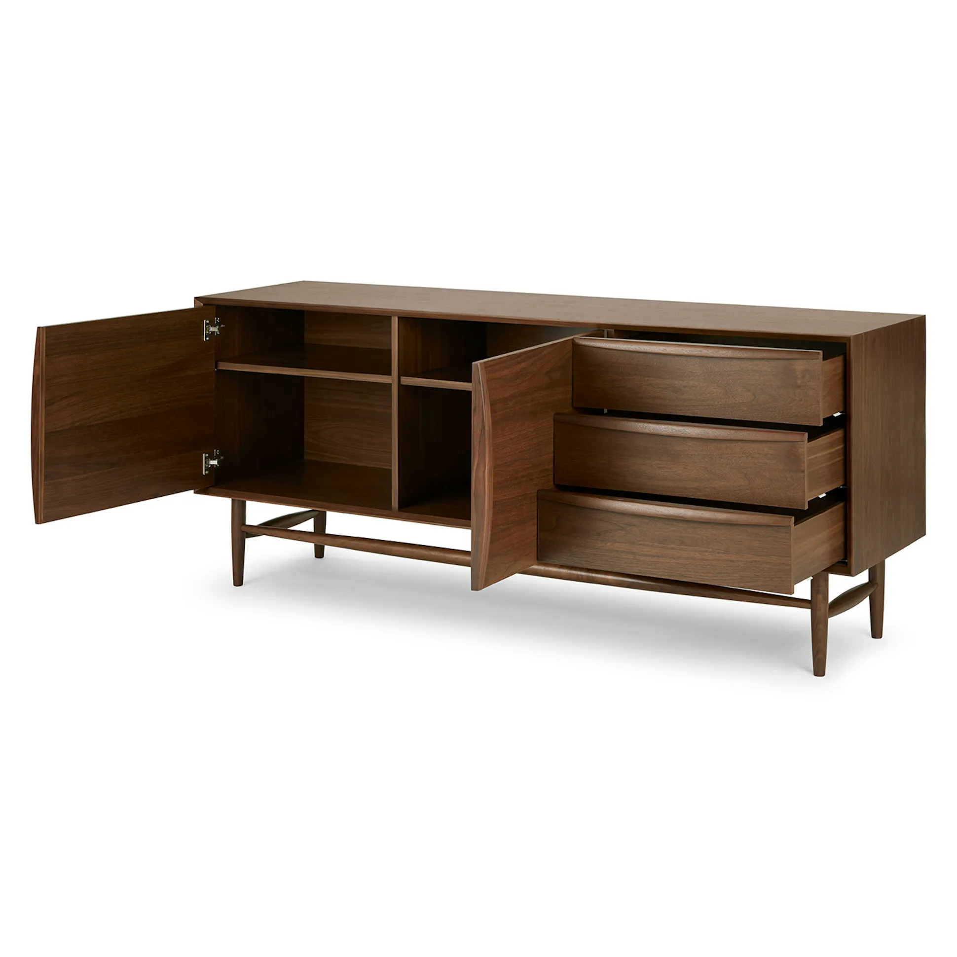 Walnut 71" Sideboard - Coast Consignment