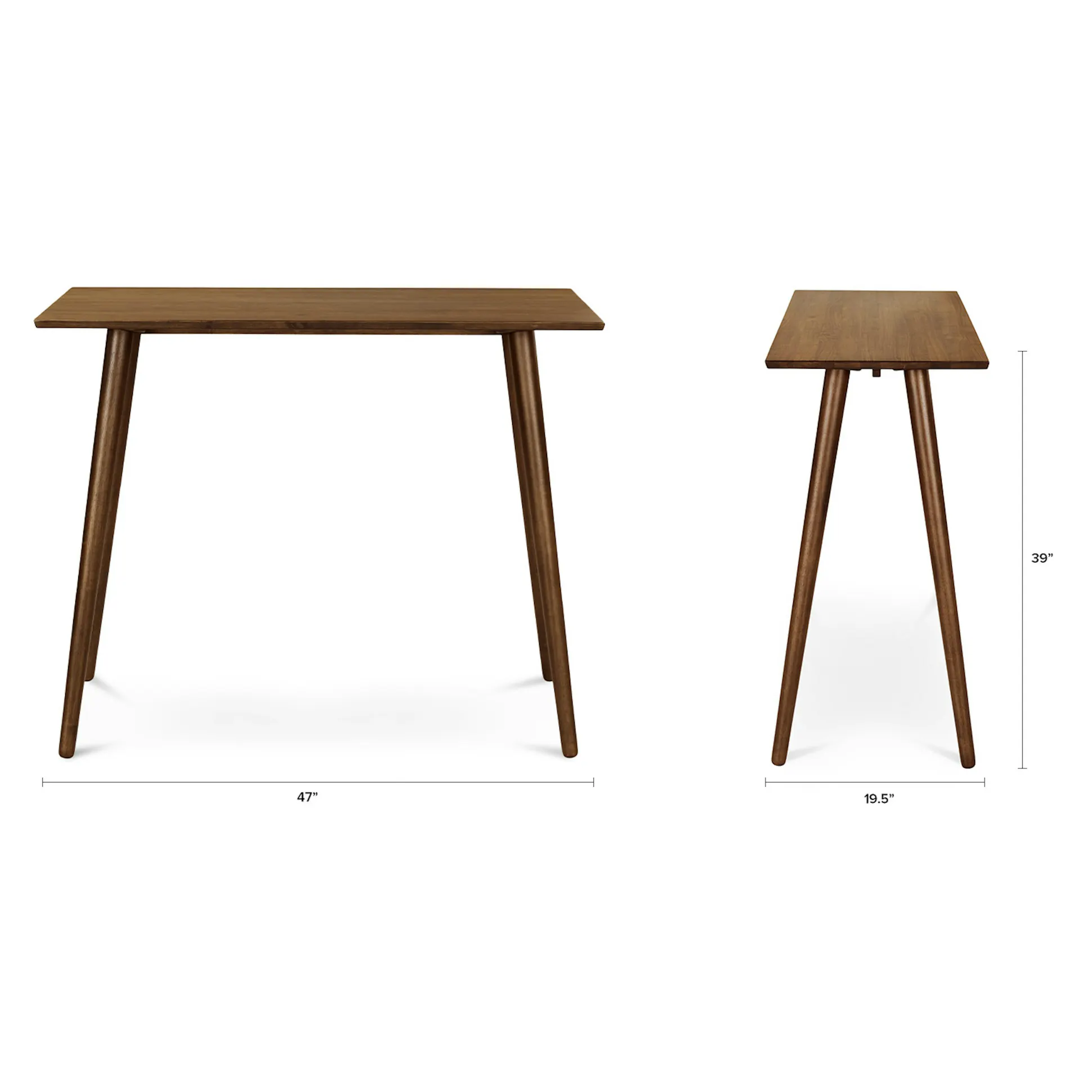 Walnut Bar Table - Coast Consignment