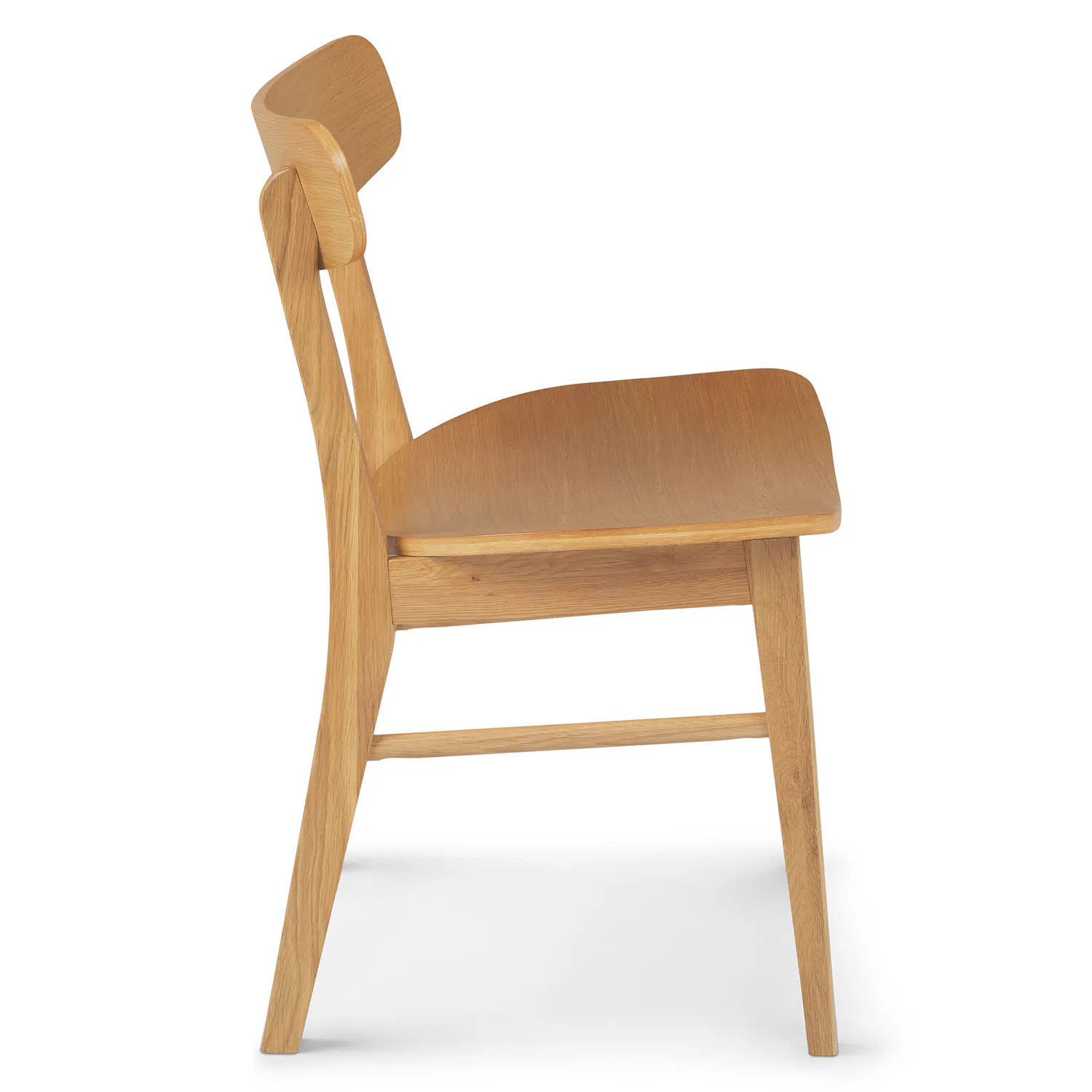 Pair of Oak Dining Chairs - Coast Consignment