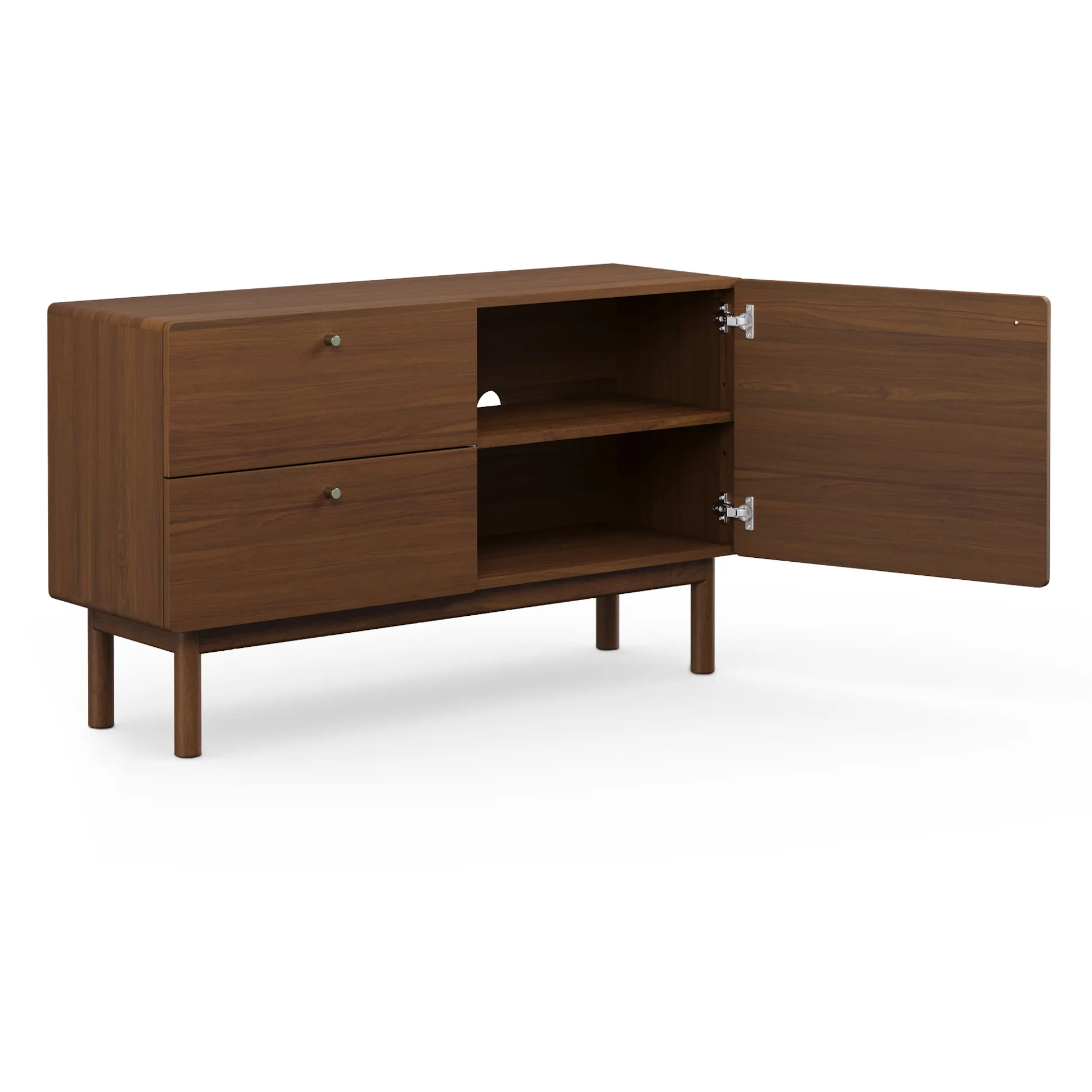 Walnut 50" Sideboard - Coast Consignment