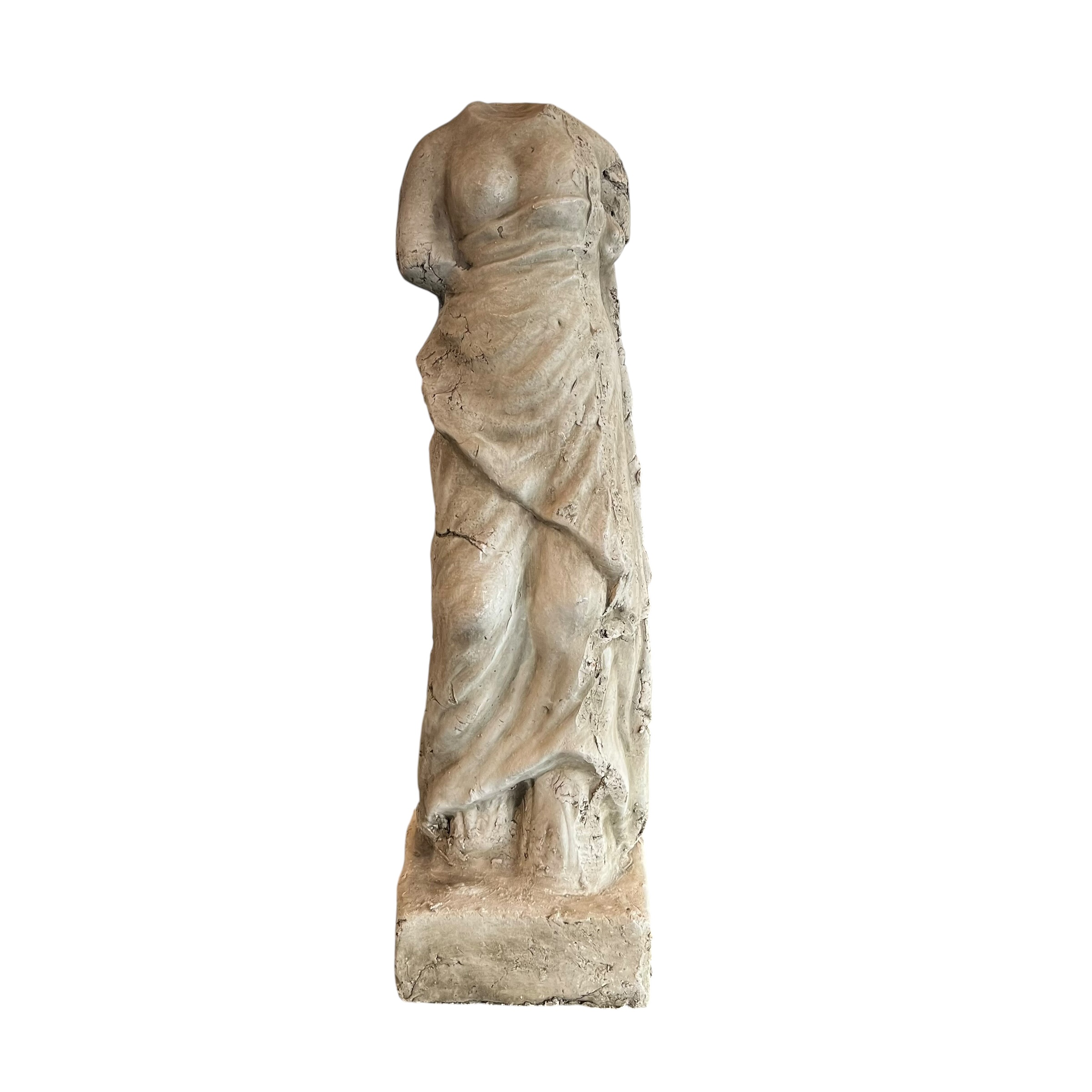 Glazed Terracotta Statue - Coast Consignment