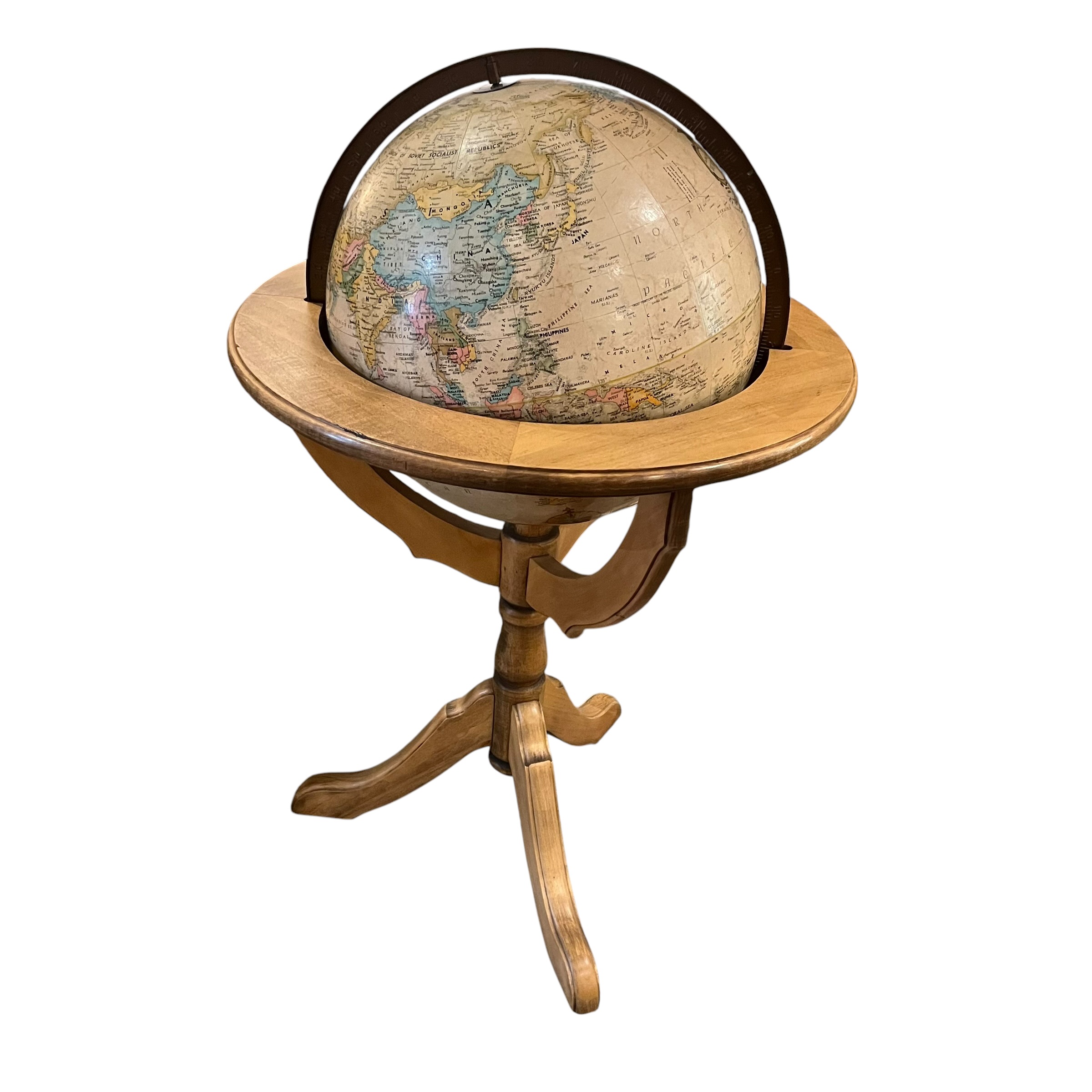 Vintage Globe on Stand - Coast Consignment - image 1