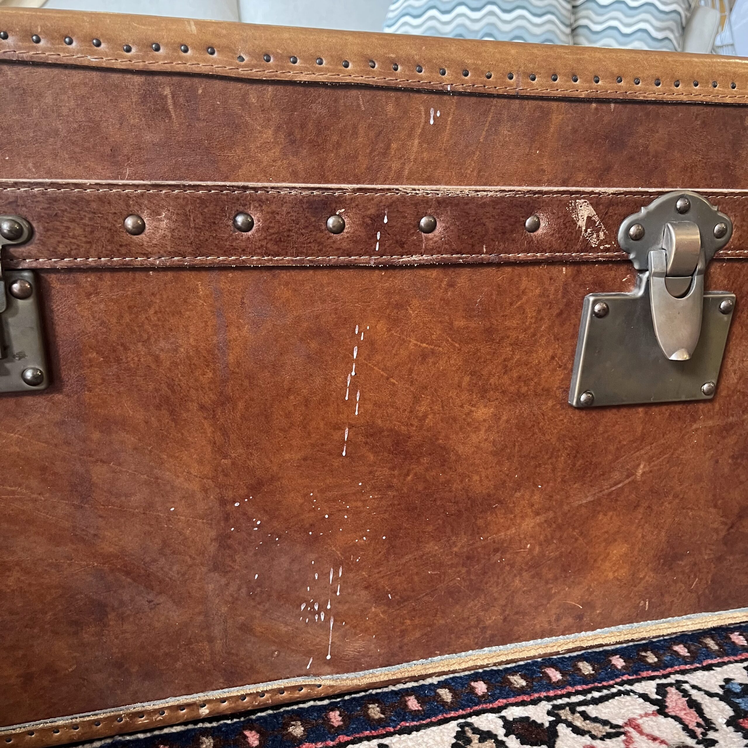RH 'Mayfair' Steamer Trunk Coffee Table - Coast Consignment