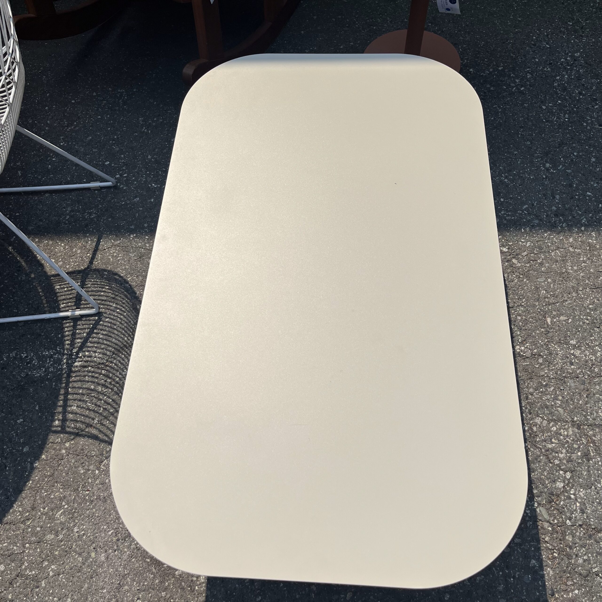 Taupe 48" Outdoor Coffee Table - Coast Consignment