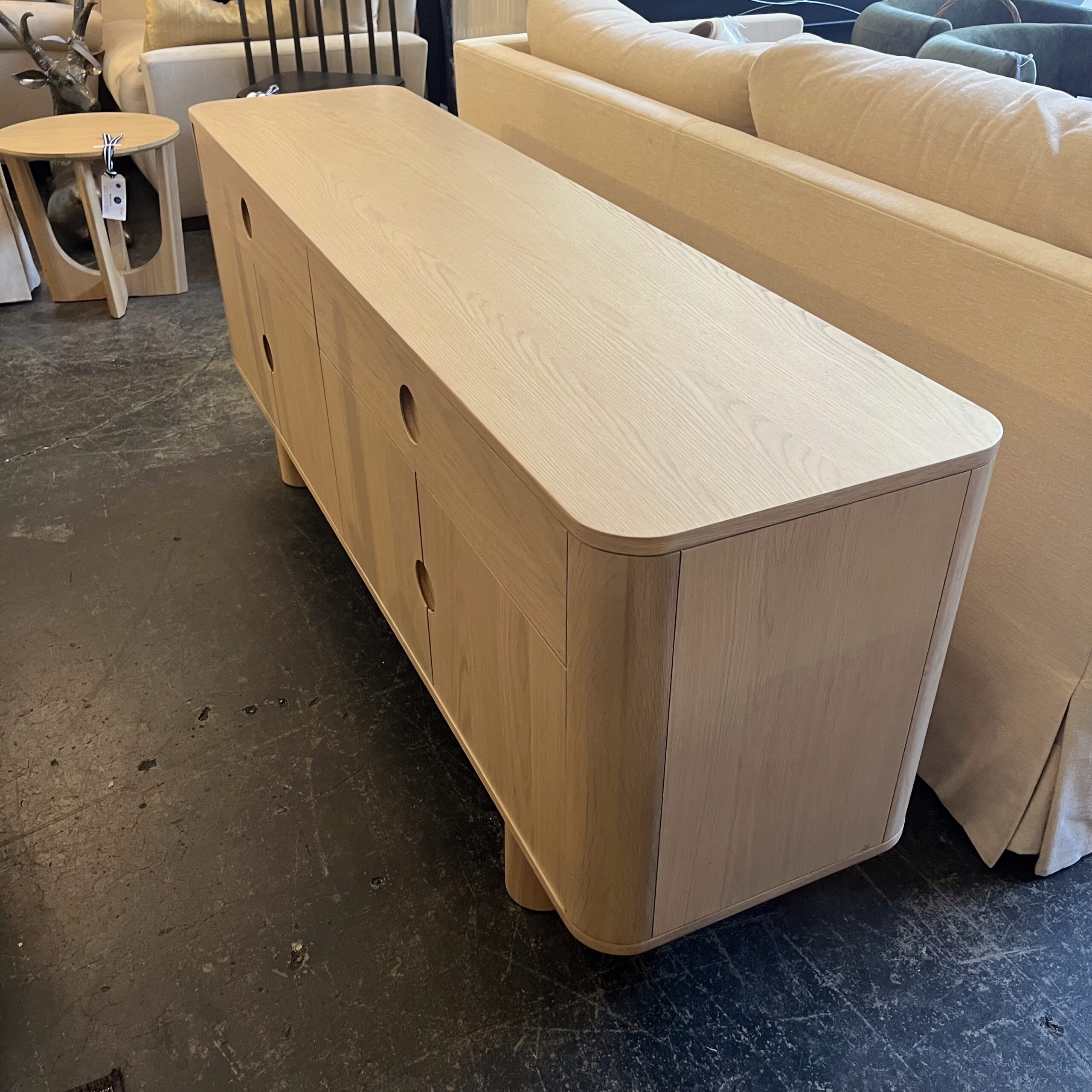 White Oak 71" Sideboard - Coast Consignment
