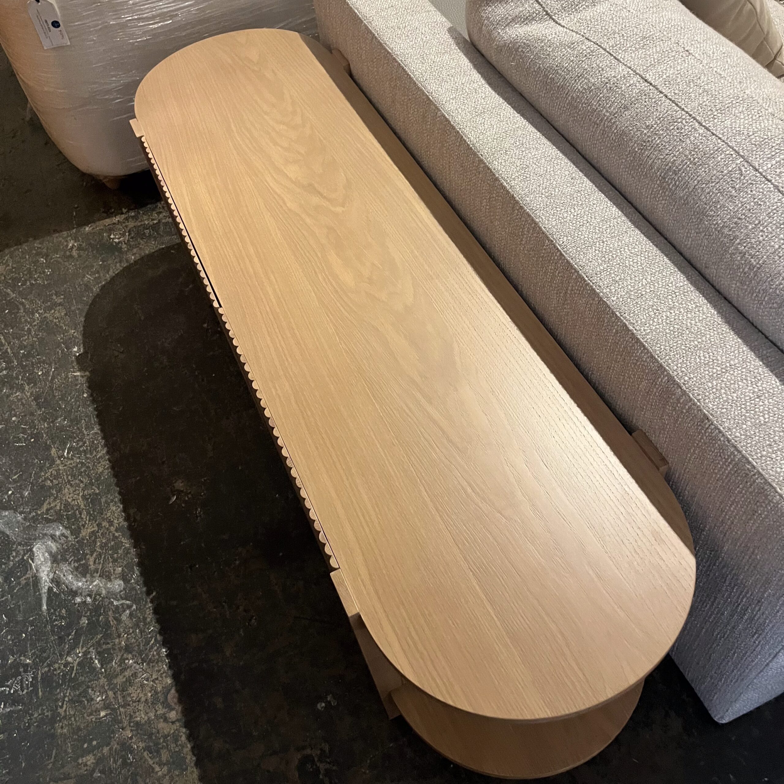 White Oak 62.5" Low Media Unit - Coast Consignment