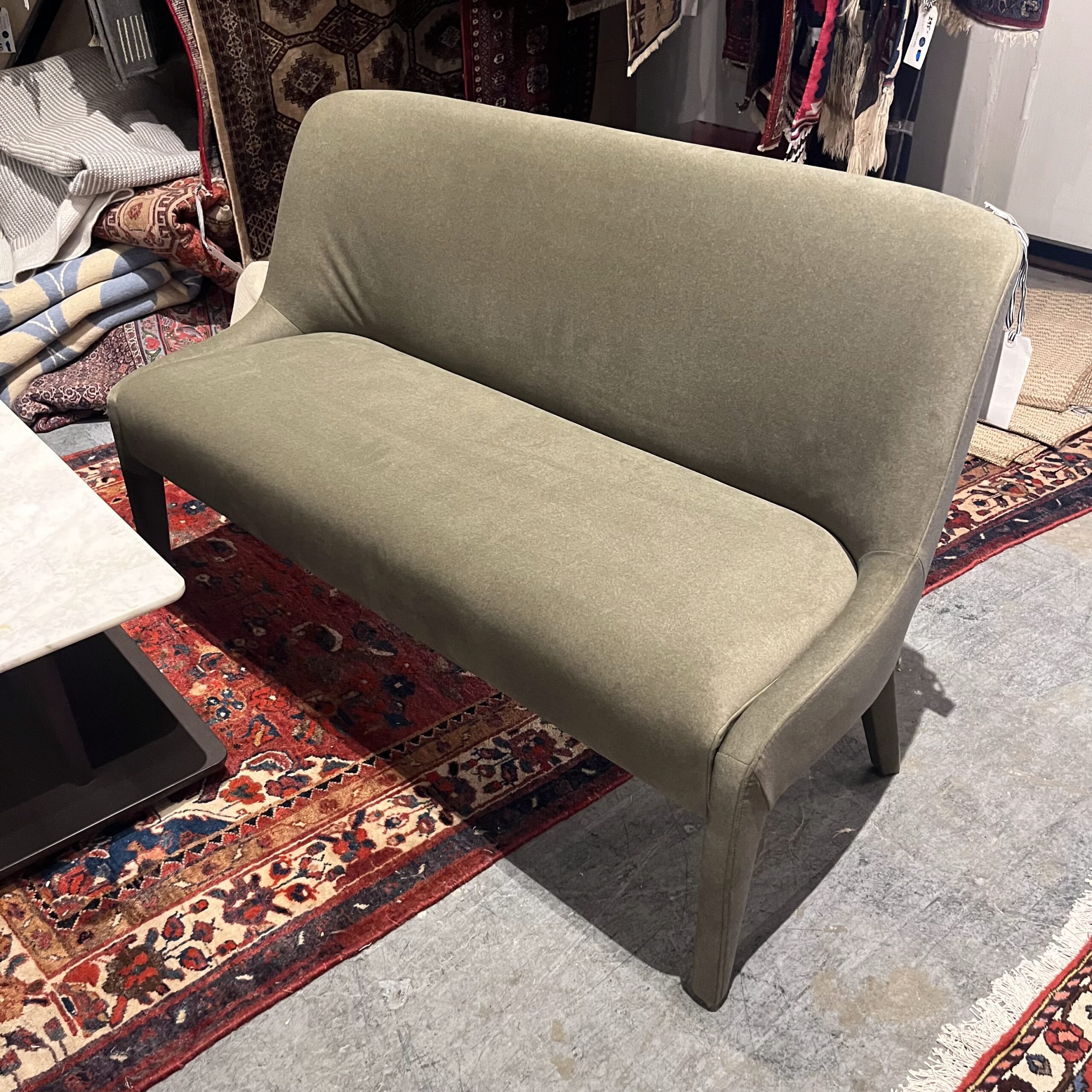 Felted Green 56" Bench - Coast Consignment