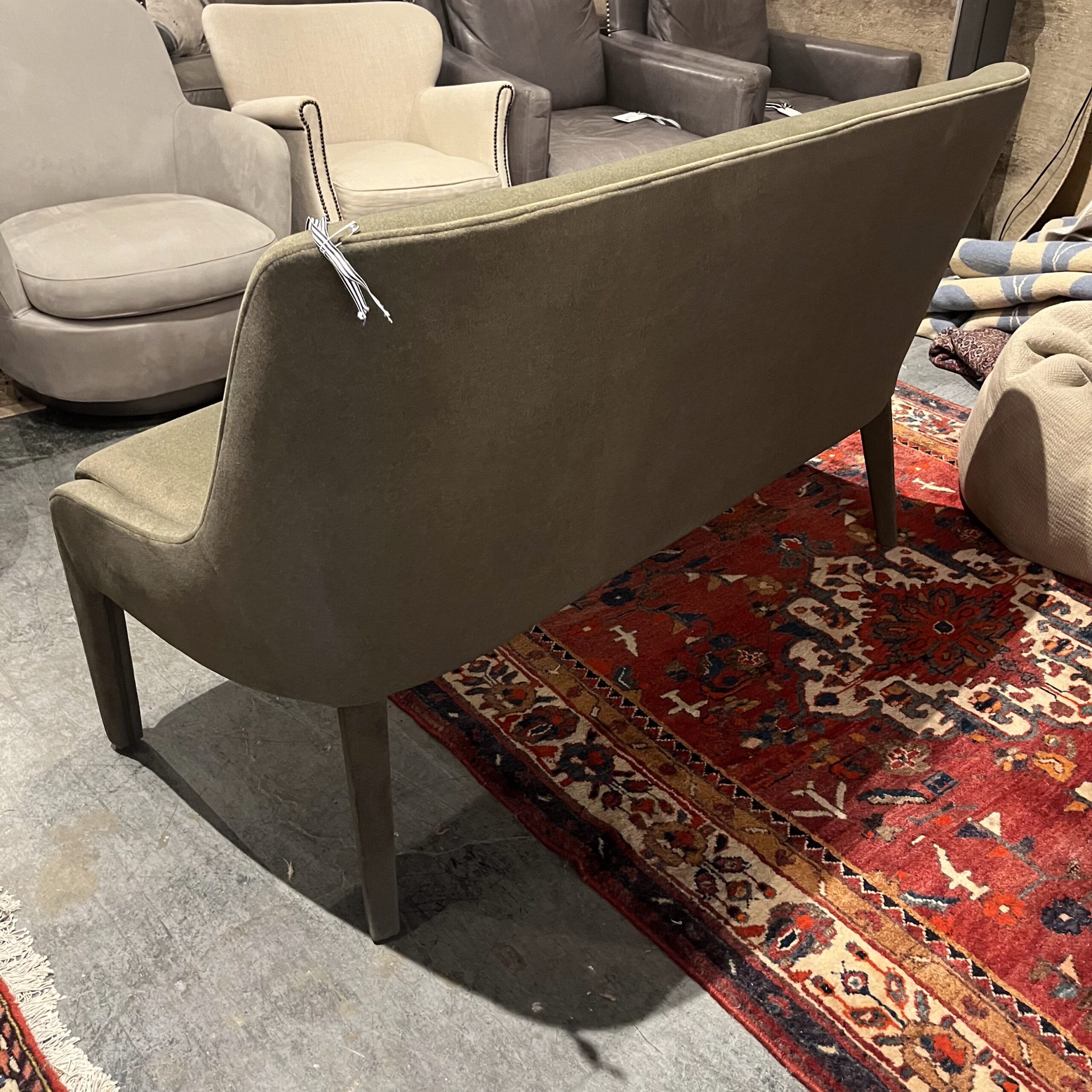 Felted Green 56" Bench - Coast Consignment