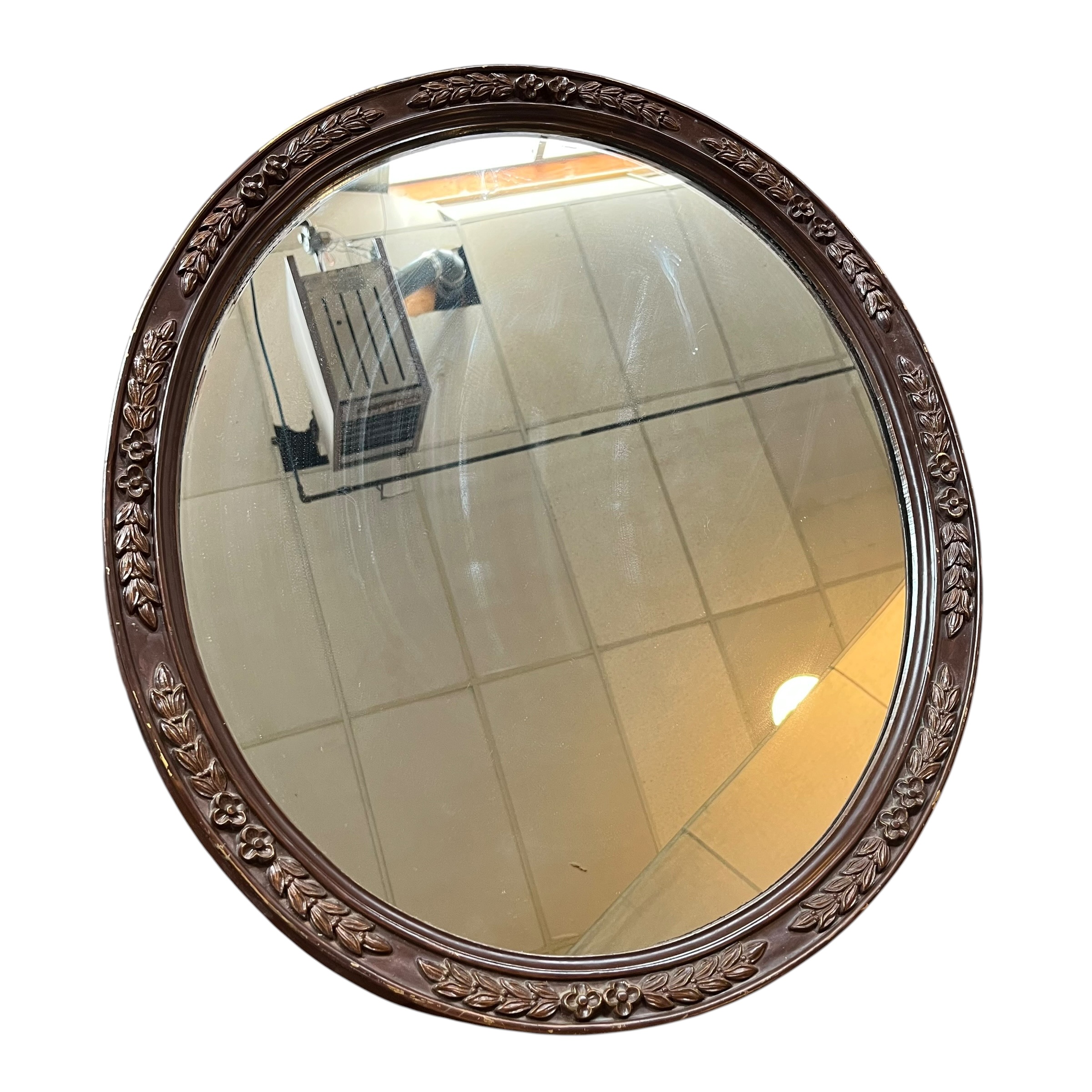 Oval Wall Mirror - Coast Consignment