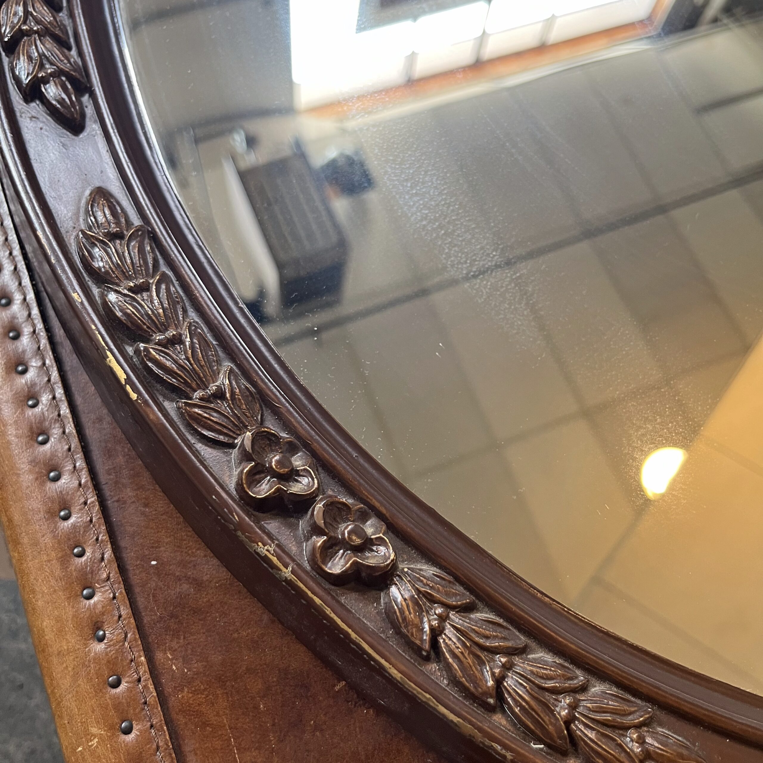 Oval Wall Mirror - Coast Consignment