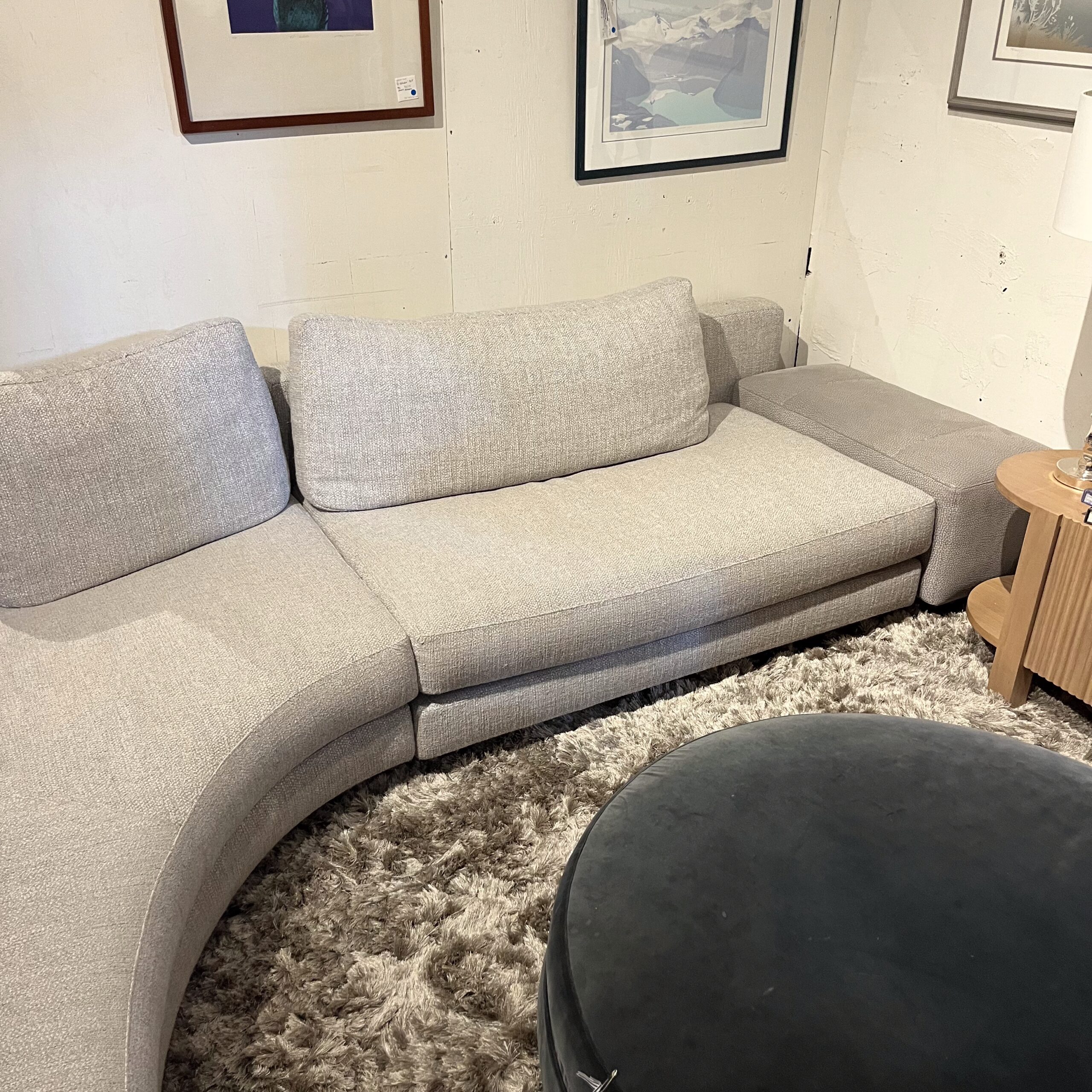 Minotti 'Daniels' Circular Couch - Coast Consignment