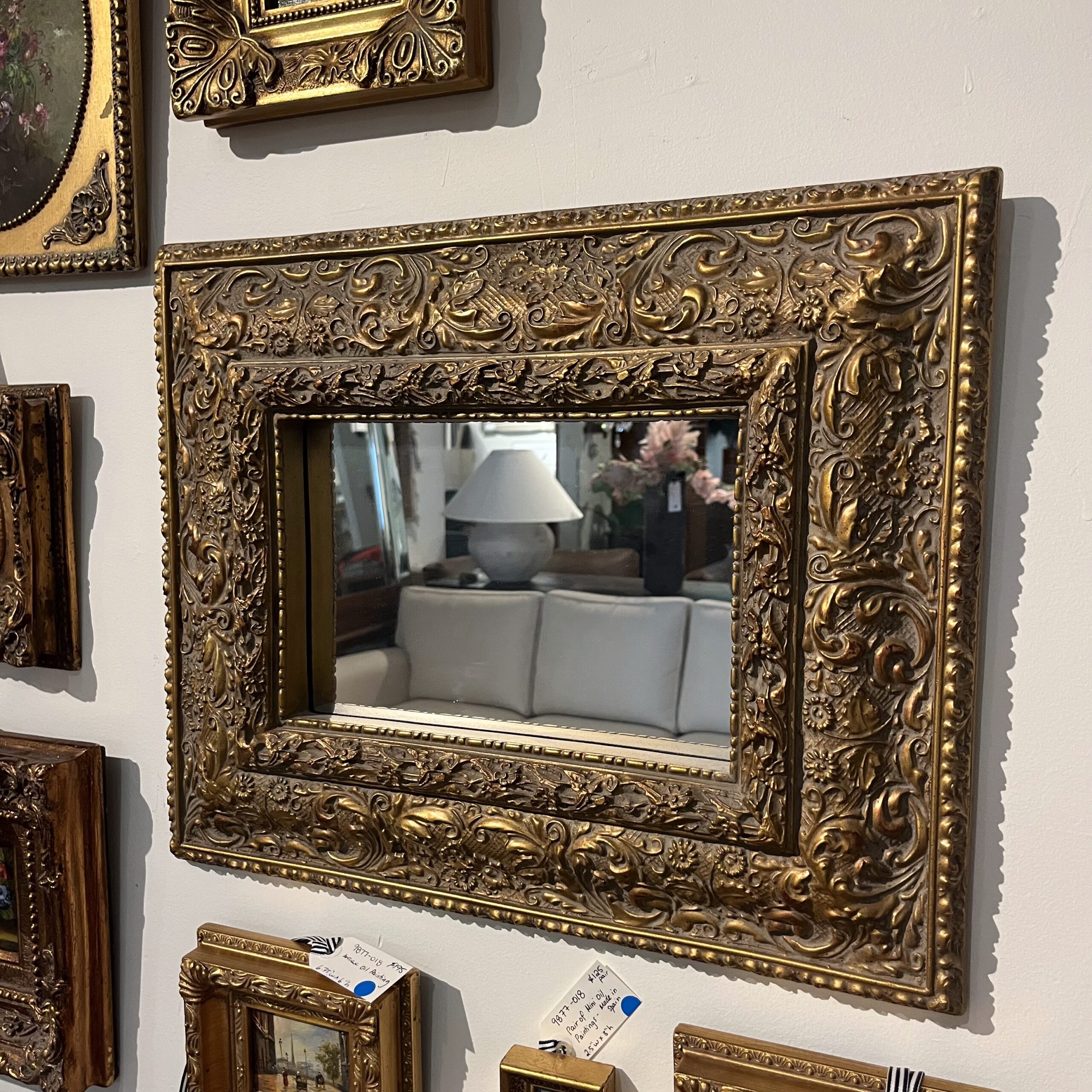 Small Mirror with Ornate Frame - Coast Consignment