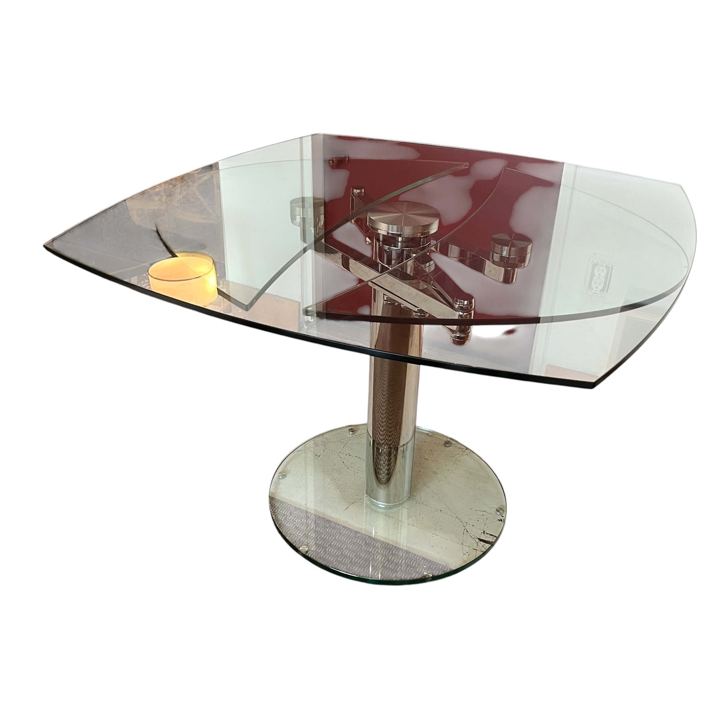 HAY Extendable Glass Dining Table - Coast Consignment - image 1