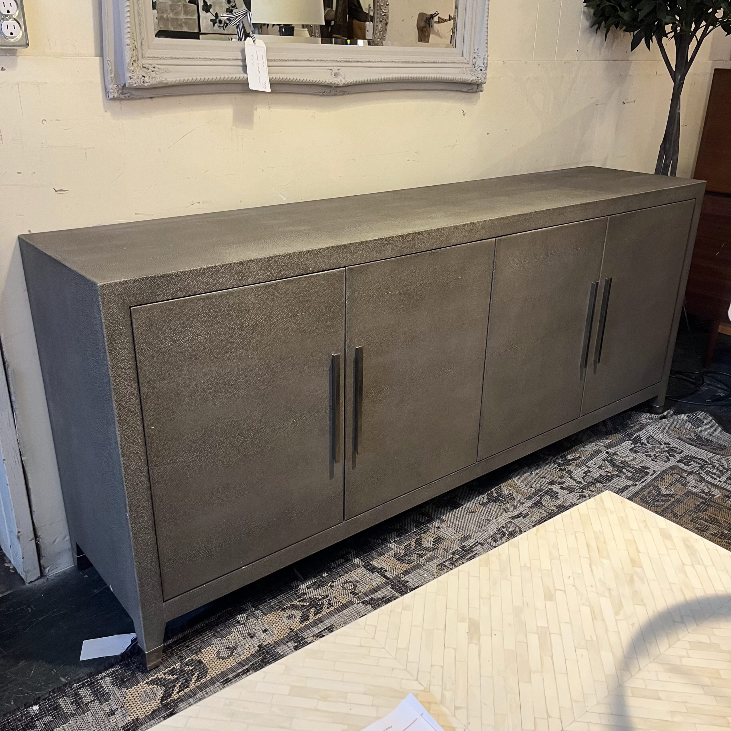 RH 'Graydon' Shagreen Sideboard - Coast Consignment